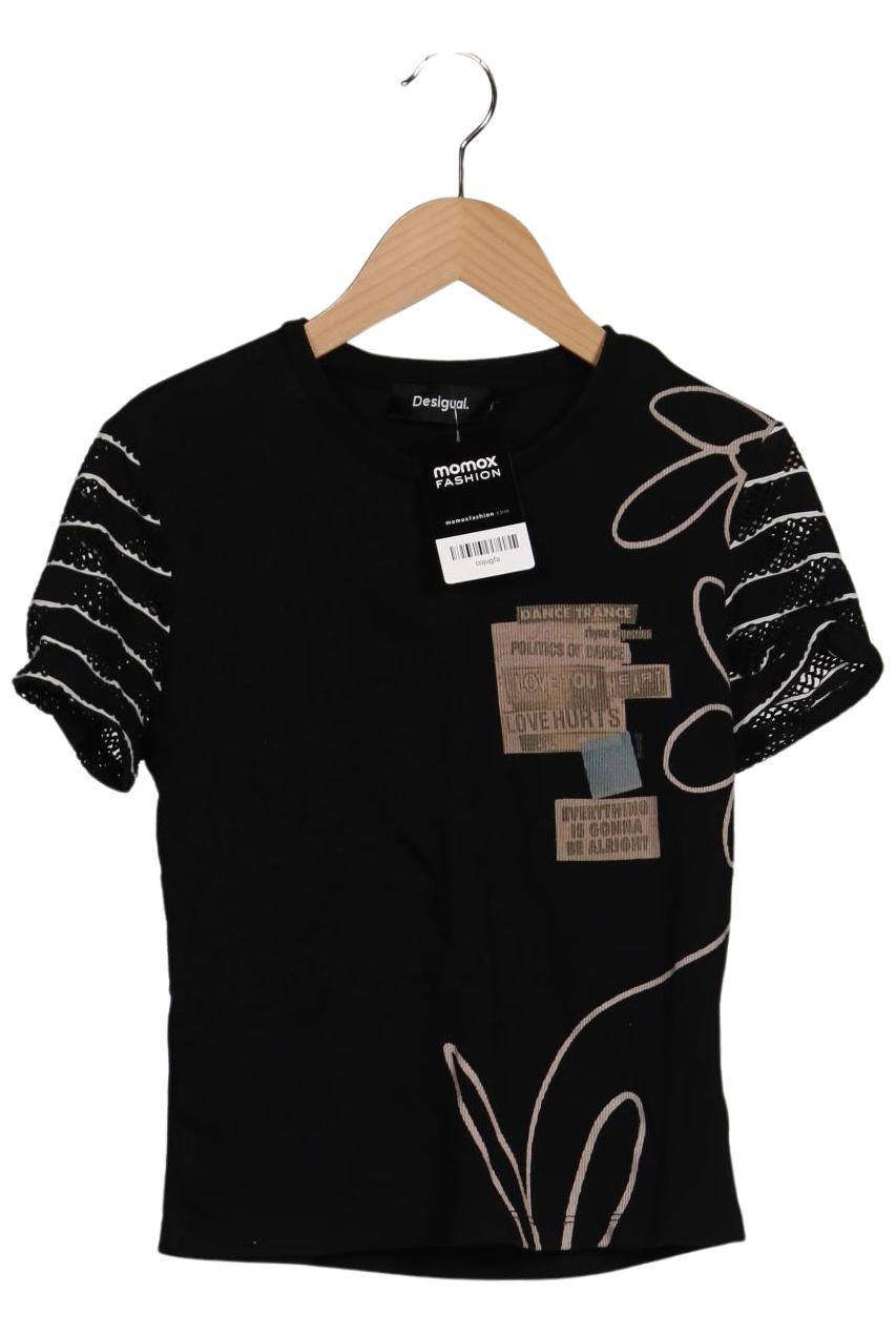 

Desigual Damen T-Shirt, schwarz, Gr. 42