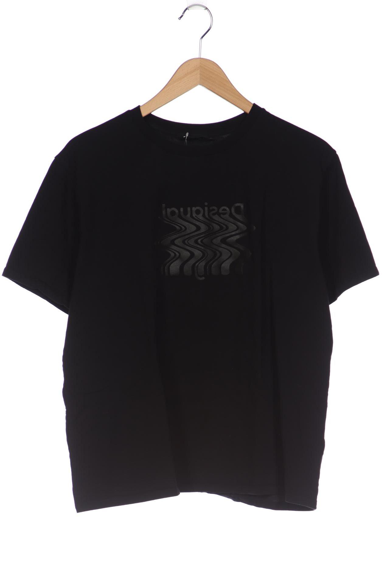 

Desigual Damen T-Shirt, schwarz