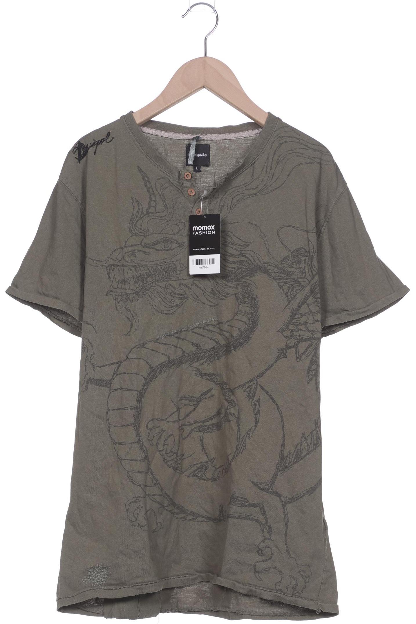 

Desigual Damen T-Shirt, grün, Gr. 42