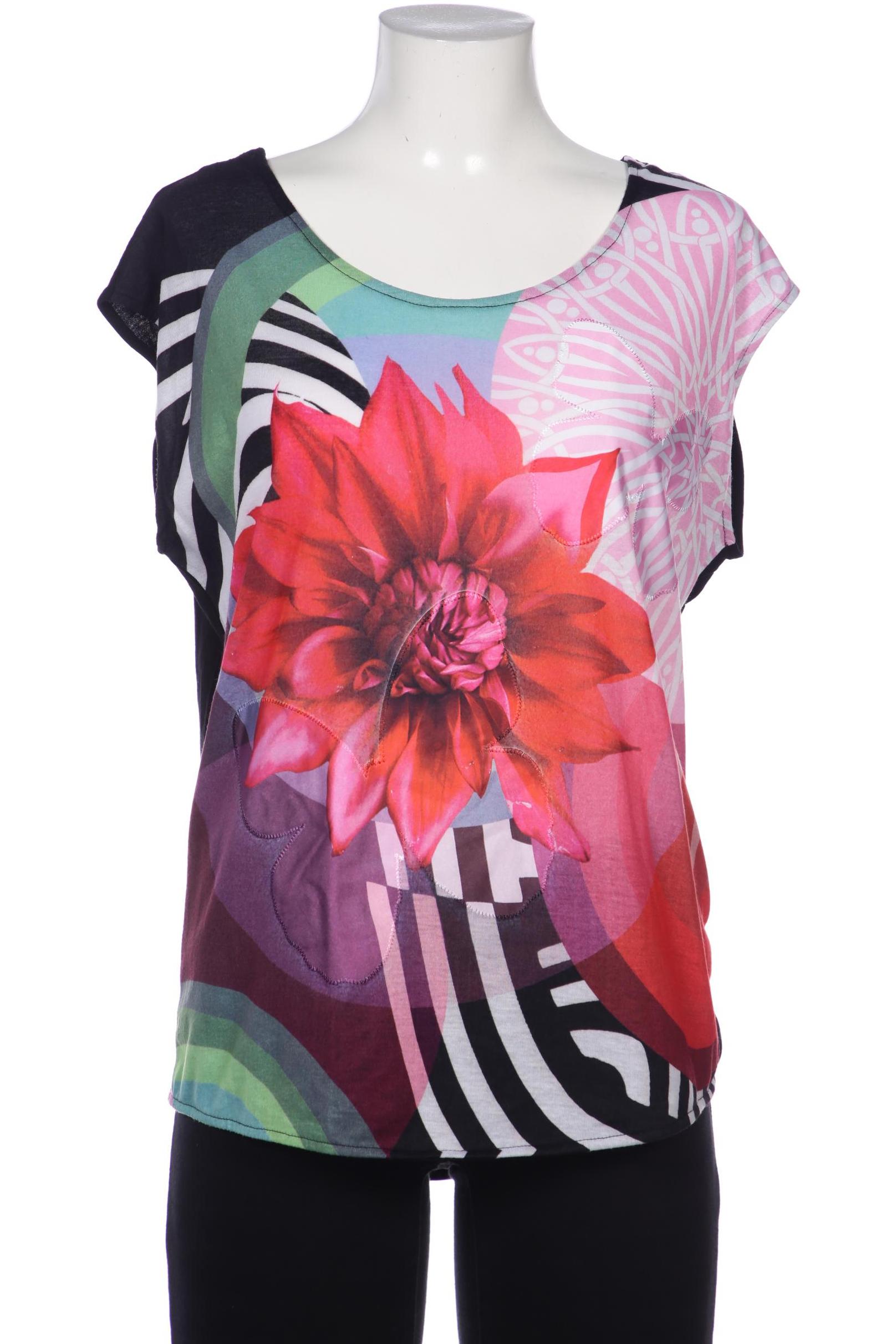 

Desigual Damen T-Shirt, mehrfarbig, Gr. 38
