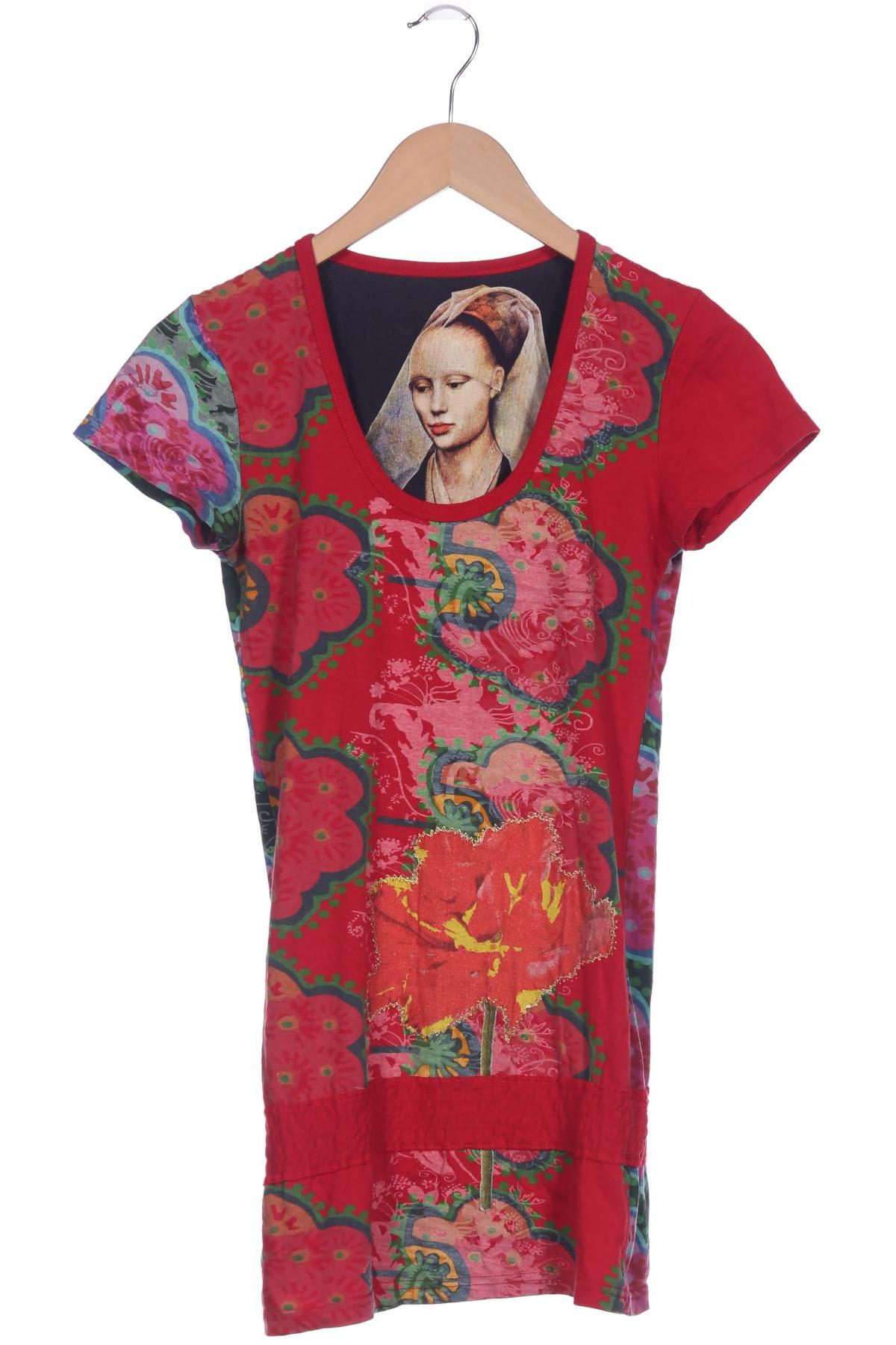 

Desigual Damen T-Shirt, rot, Gr. 38
