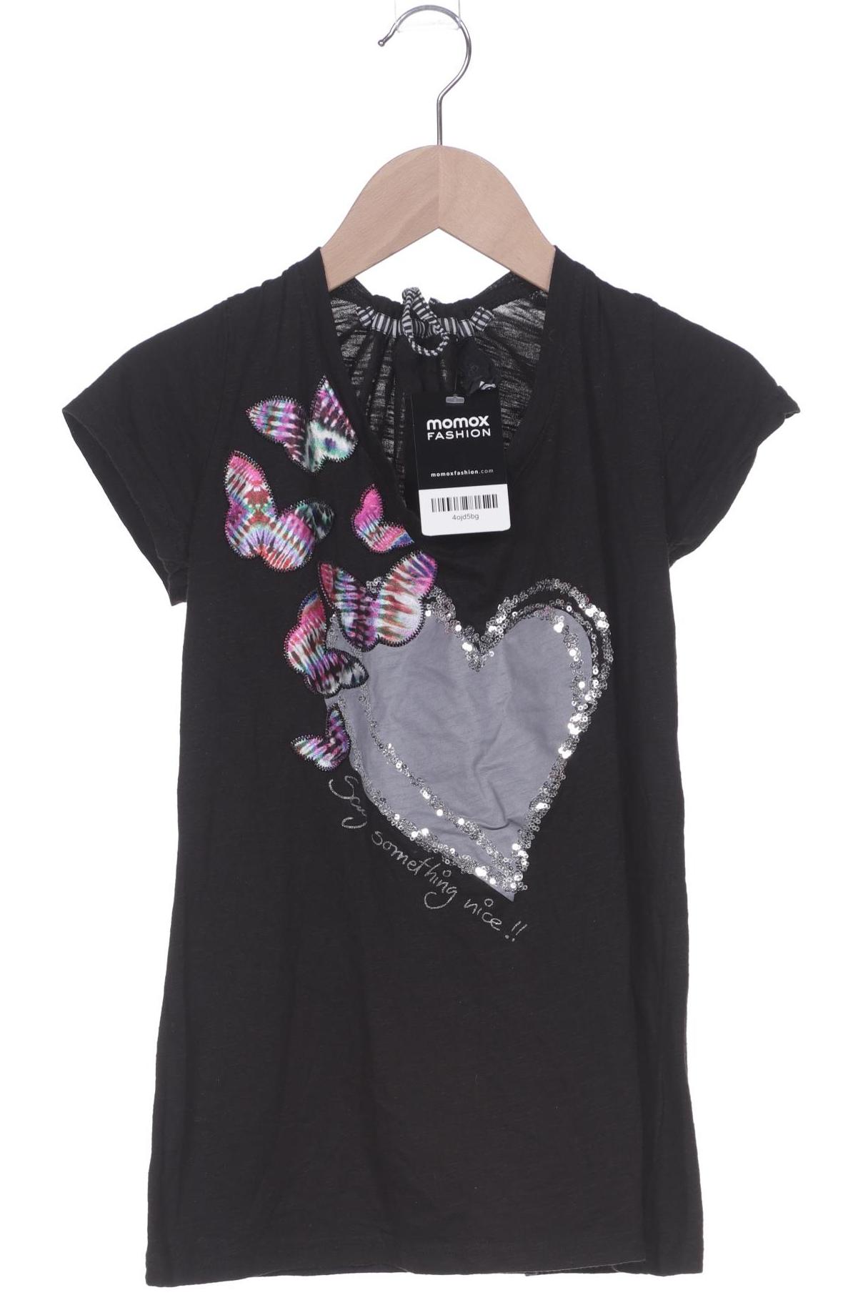 

Desigual Damen T-Shirt, schwarz, Gr. 38