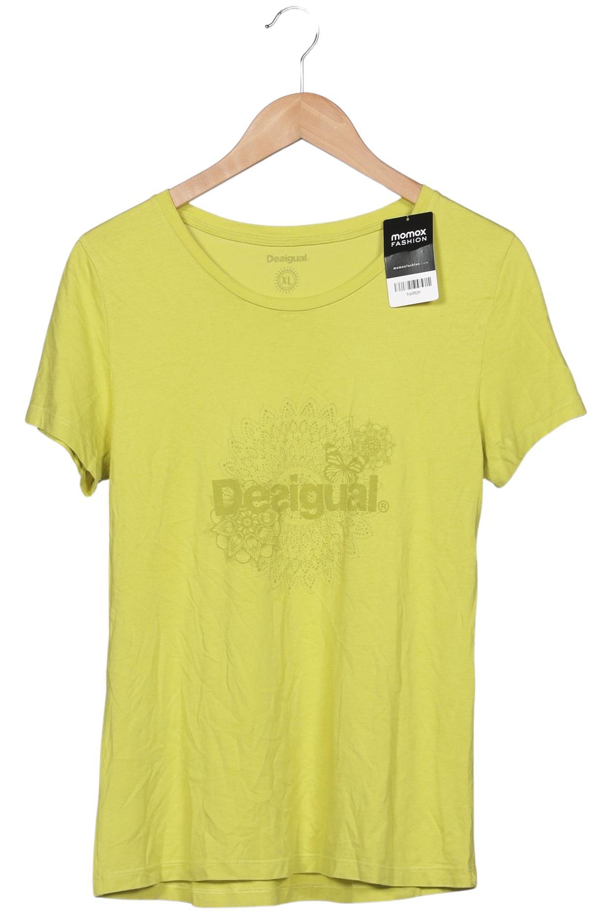 

Desigual Damen T-Shirt, hellgrün, Gr. 44