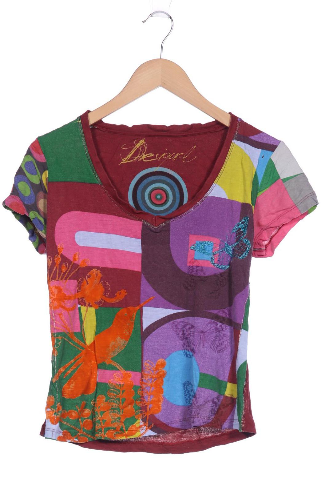 

Desigual Damen T-Shirt, mehrfarbig