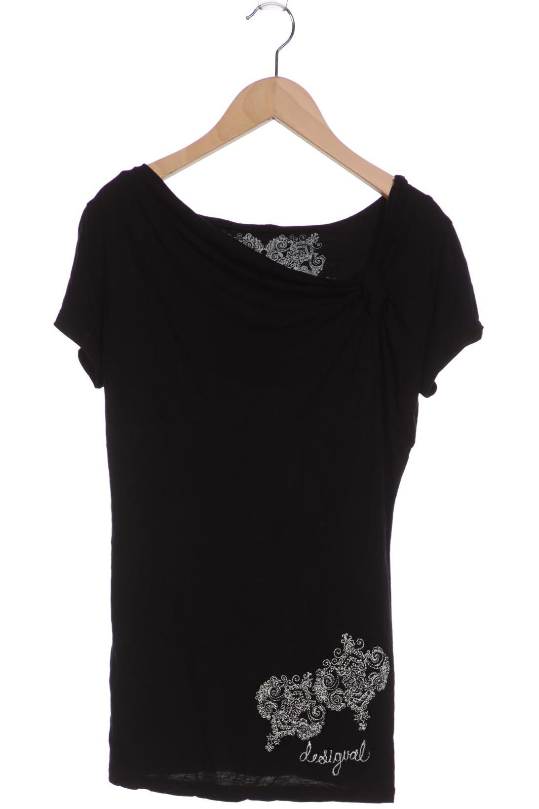 

Desigual Damen T-Shirt, schwarz, Gr. 36