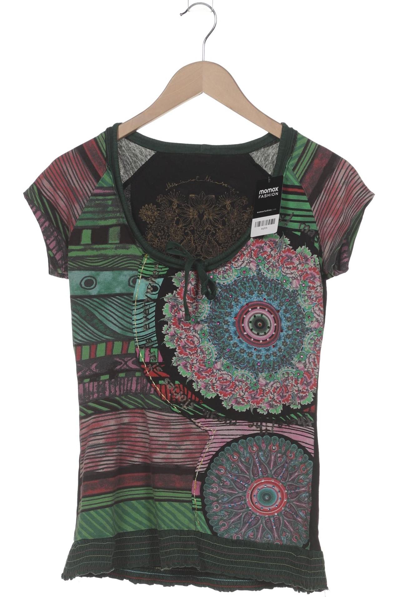 

Desigual Damen T-Shirt, mehrfarbig, Gr. 38