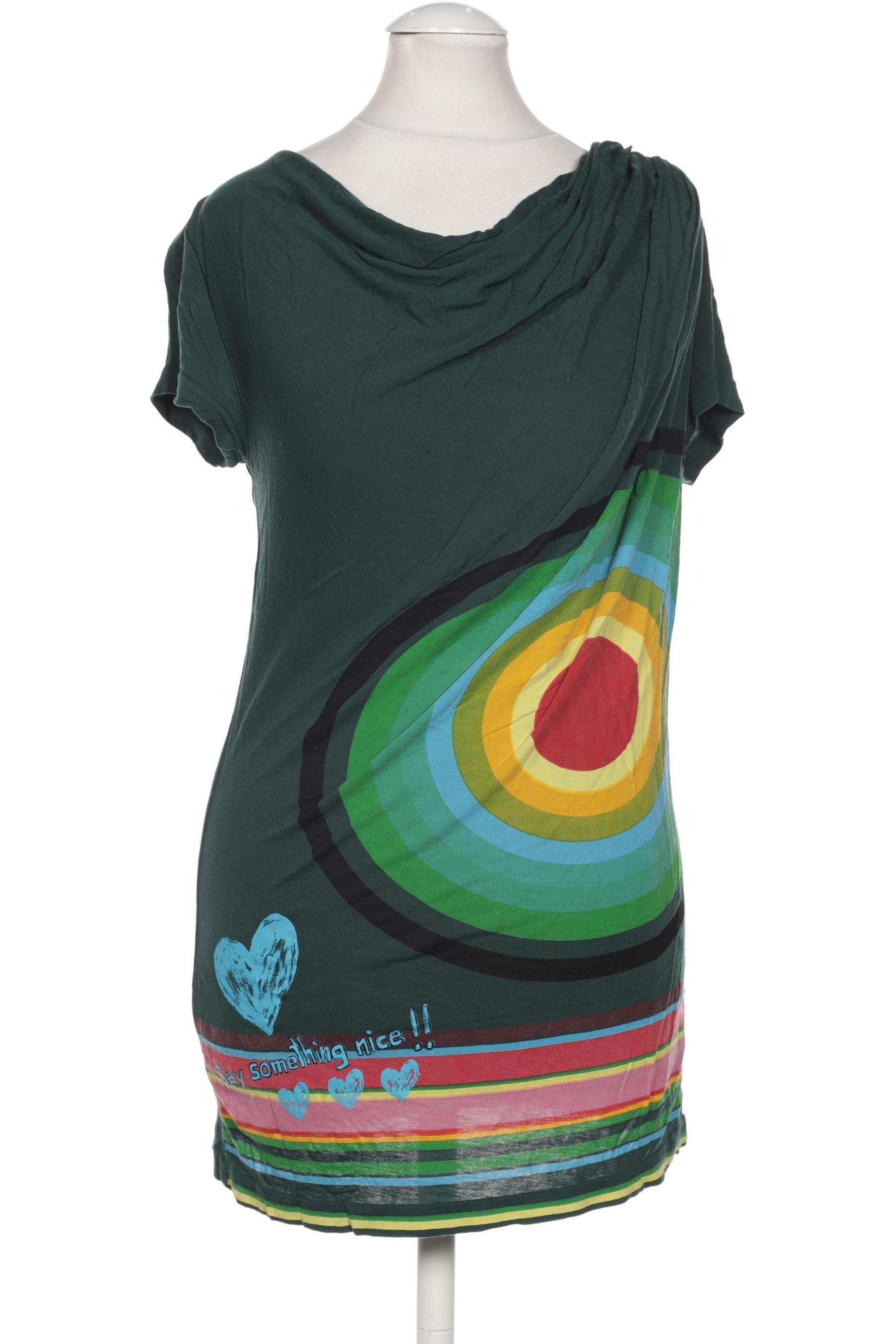 

Desigual Damen T-Shirt, grün, Gr. 36
