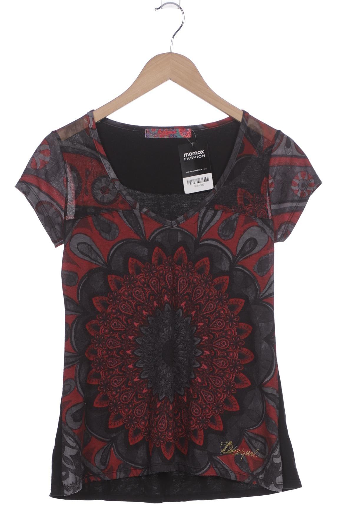 

Desigual Damen T-Shirt, rot, Gr. 36