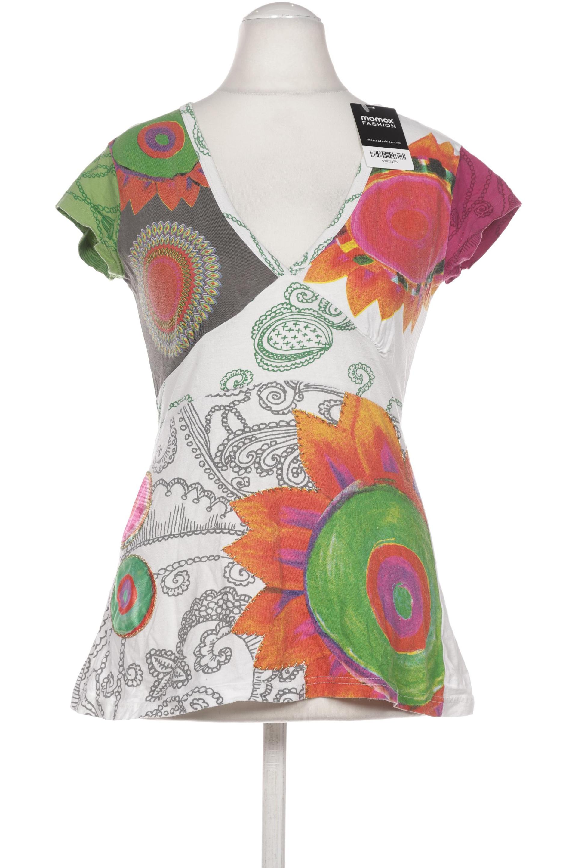 

Desigual Damen T-Shirt, mehrfarbig, Gr. 38