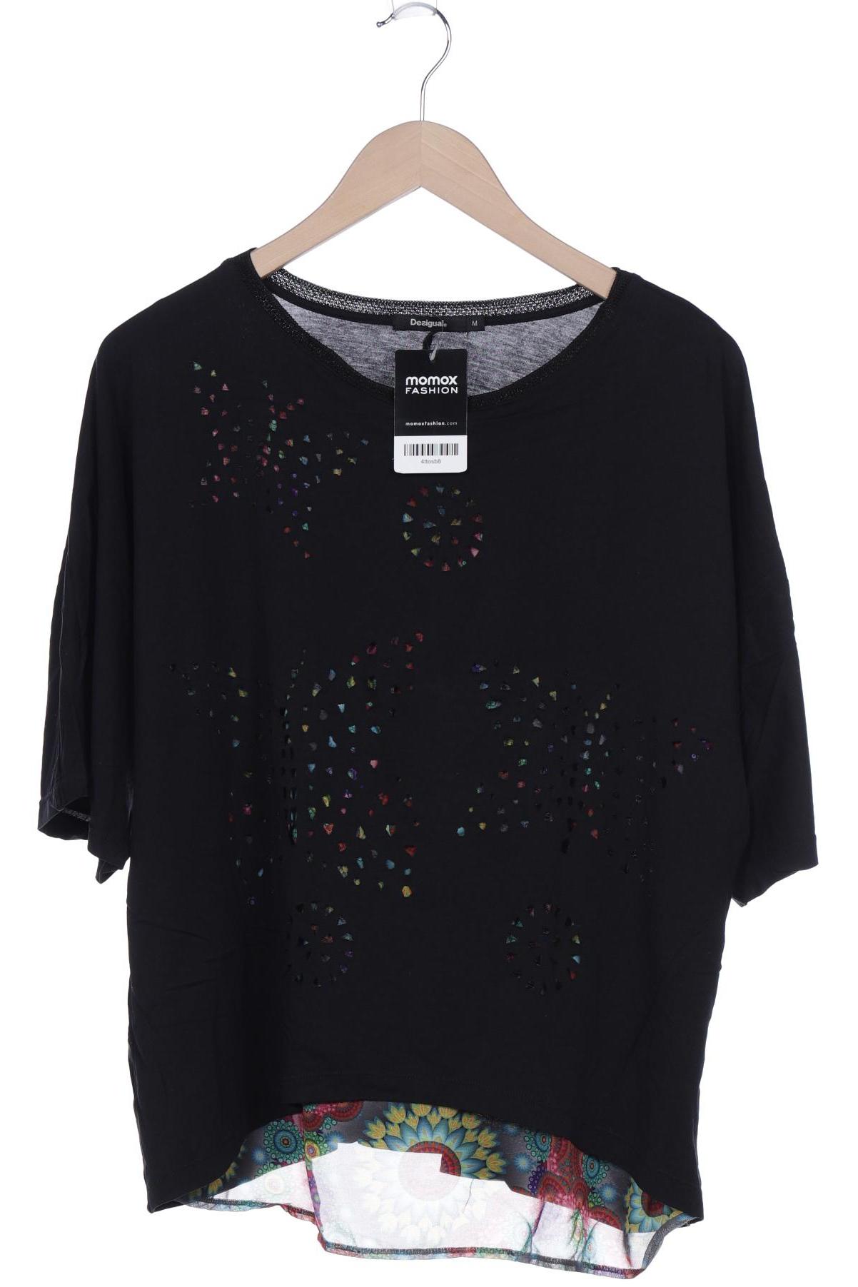 

Desigual Damen T-Shirt, schwarz