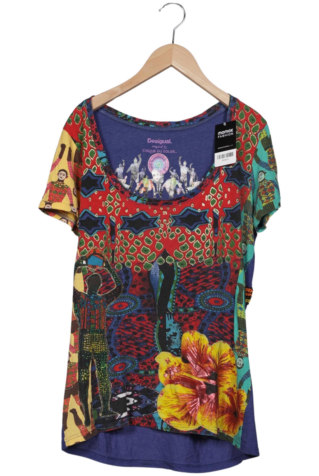 

Desigual Damen T-Shirt, mehrfarbig, Gr. 44