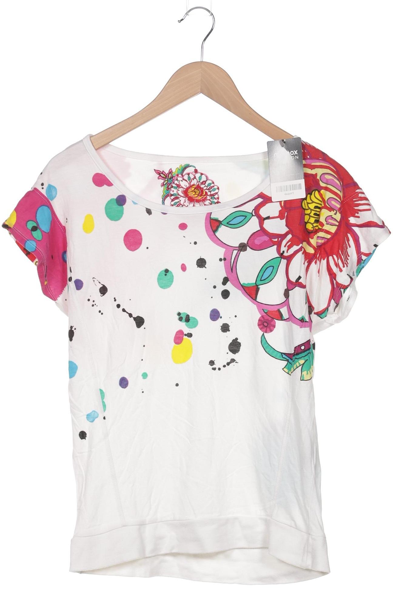 

Desigual Damen T-Shirt, weiß, Gr. 36