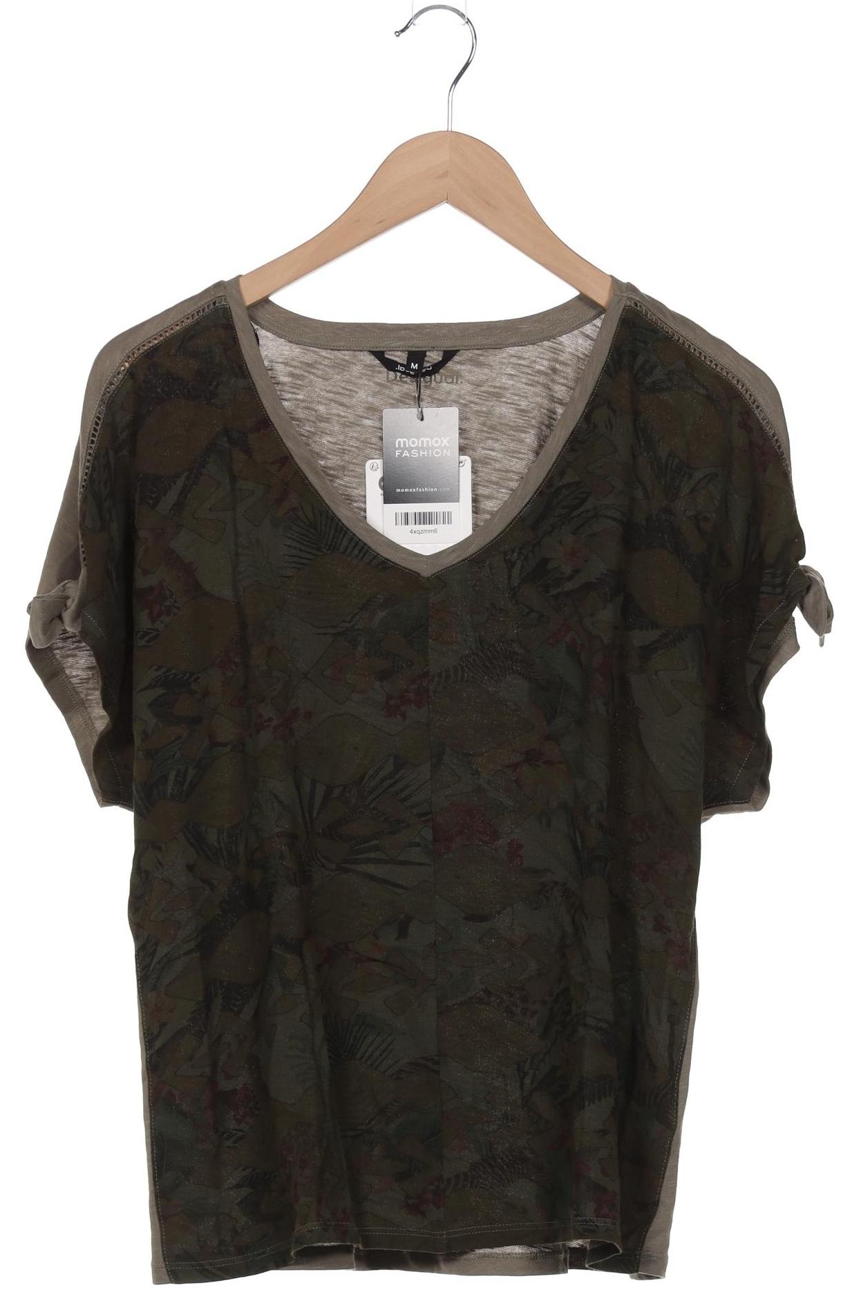 

Desigual Damen T-Shirt, grün, Gr. 38