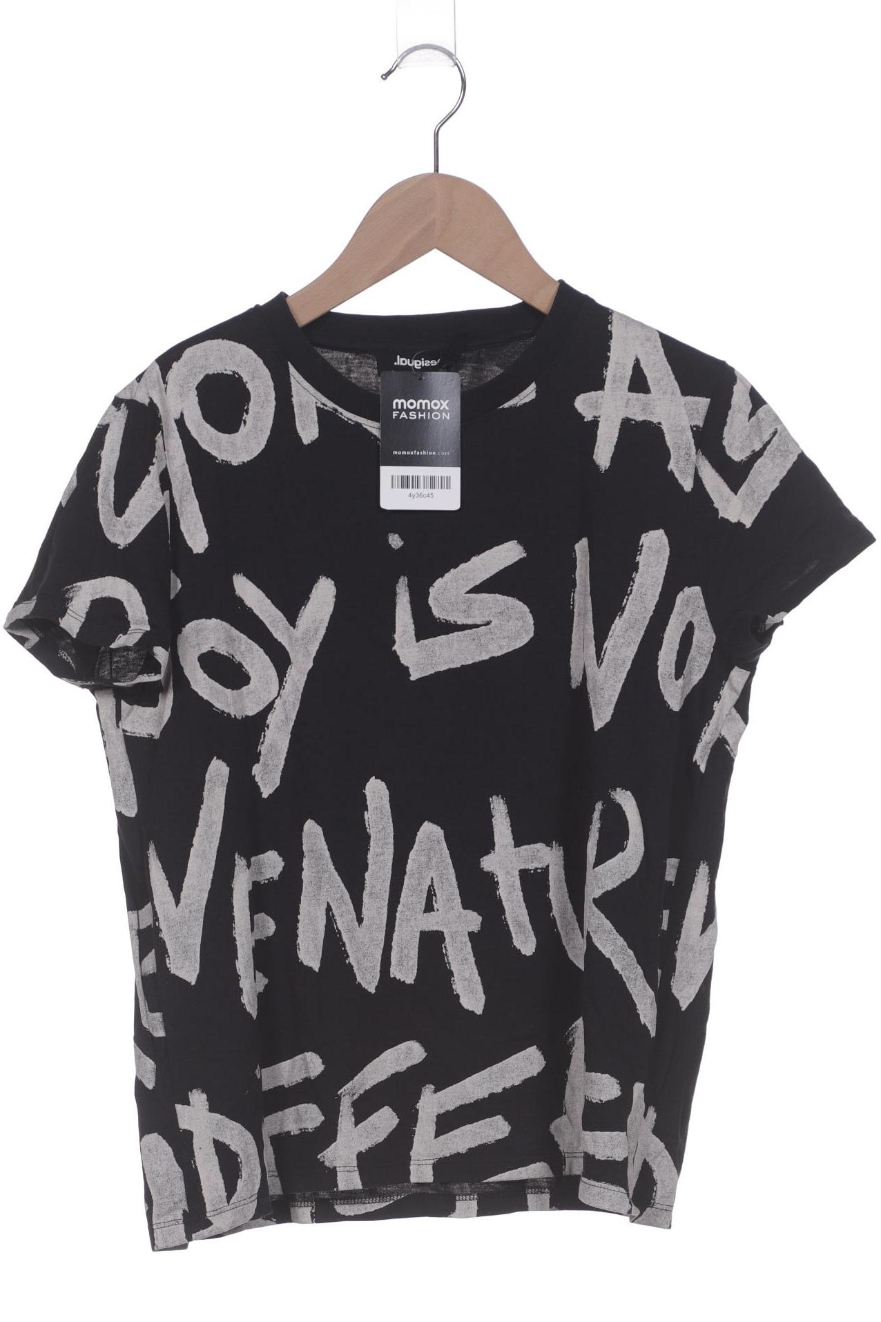 

Desigual Damen T-Shirt, schwarz, Gr. 42