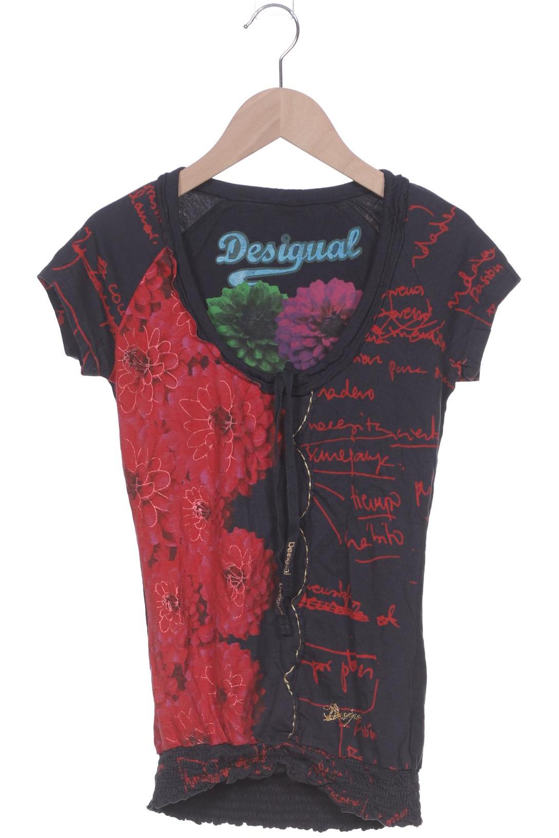 

Desigual Damen T-Shirt, schwarz, Gr. 34