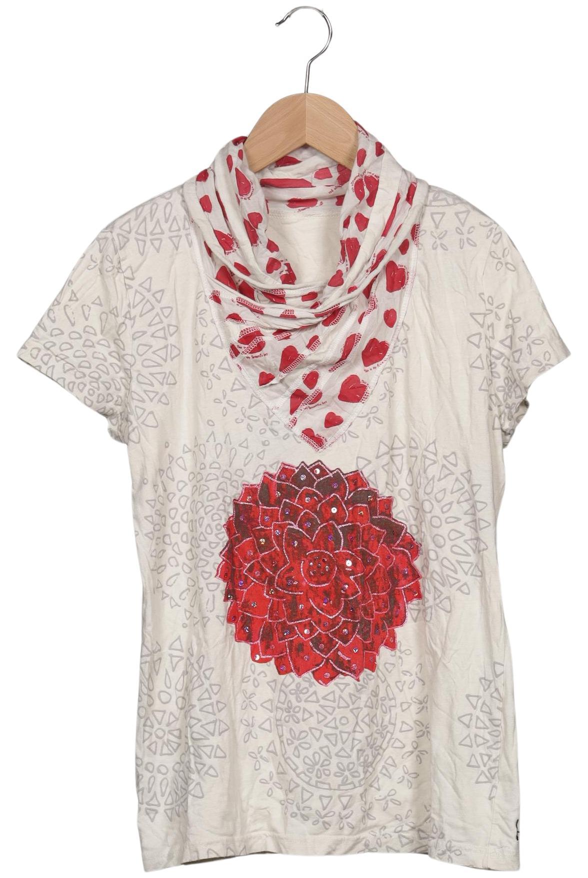 

Desigual Damen T-Shirt, mehrfarbig, Gr. 42