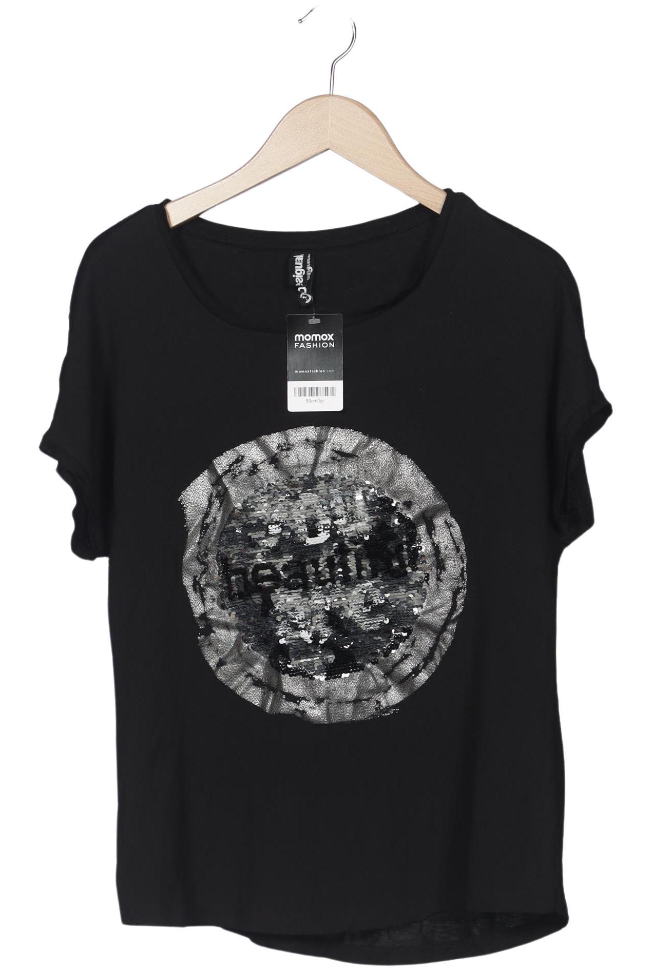 

Desigual Damen T-Shirt, schwarz, Gr. 44