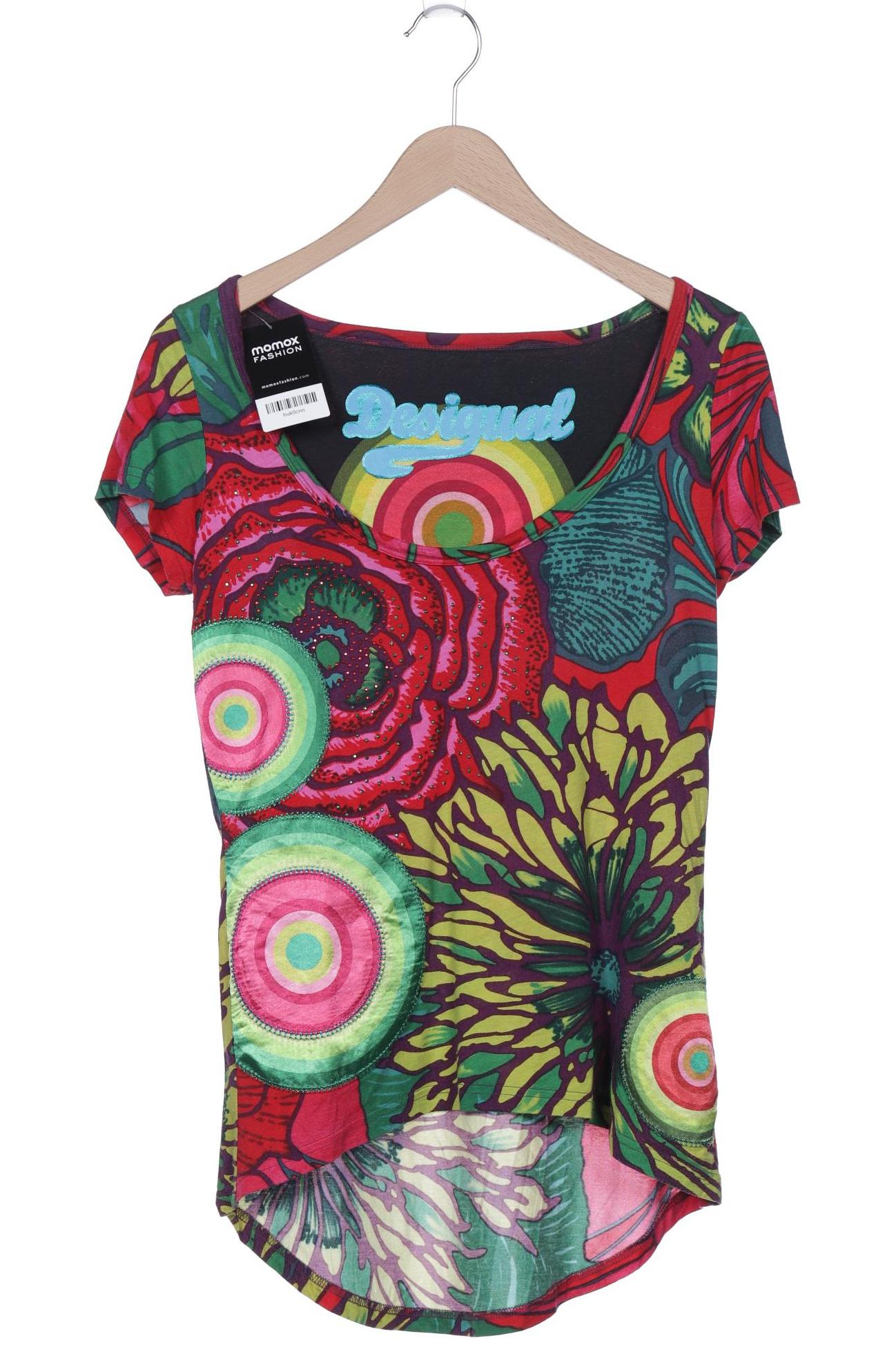 

Desigual Damen T-Shirt, mehrfarbig, Gr. 38