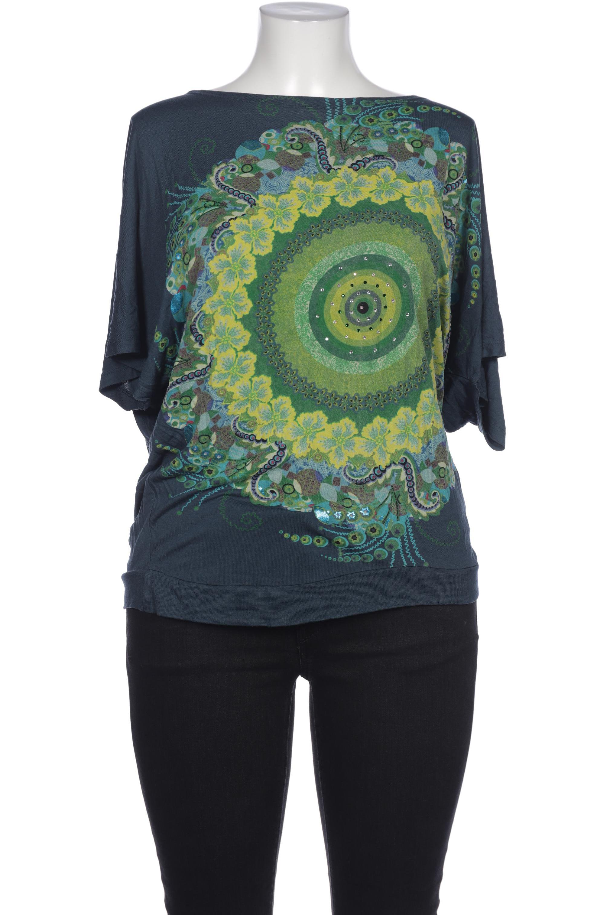 

Desigual Damen T-Shirt, blau