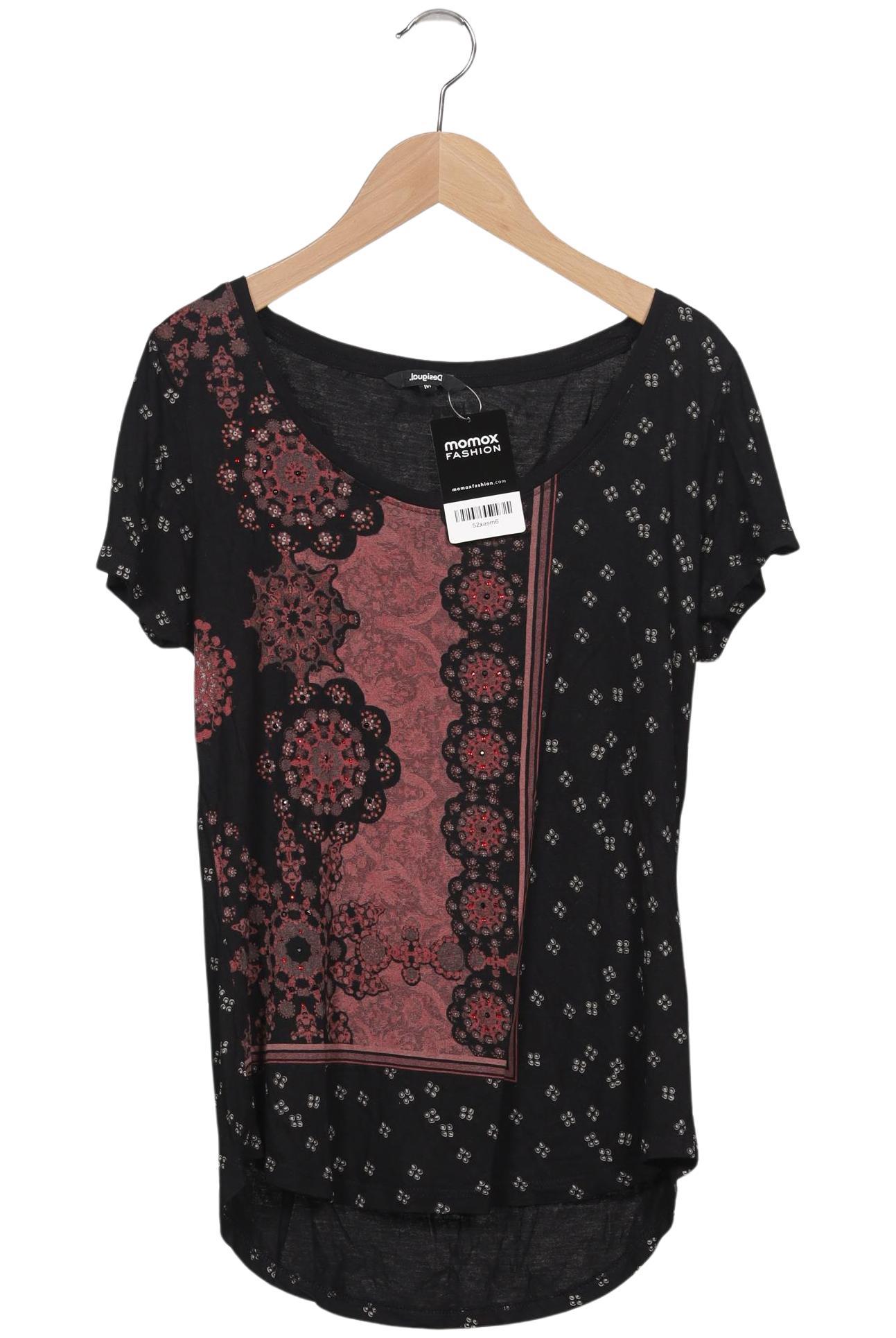 

Desigual Damen T-Shirt, schwarz, Gr. 38