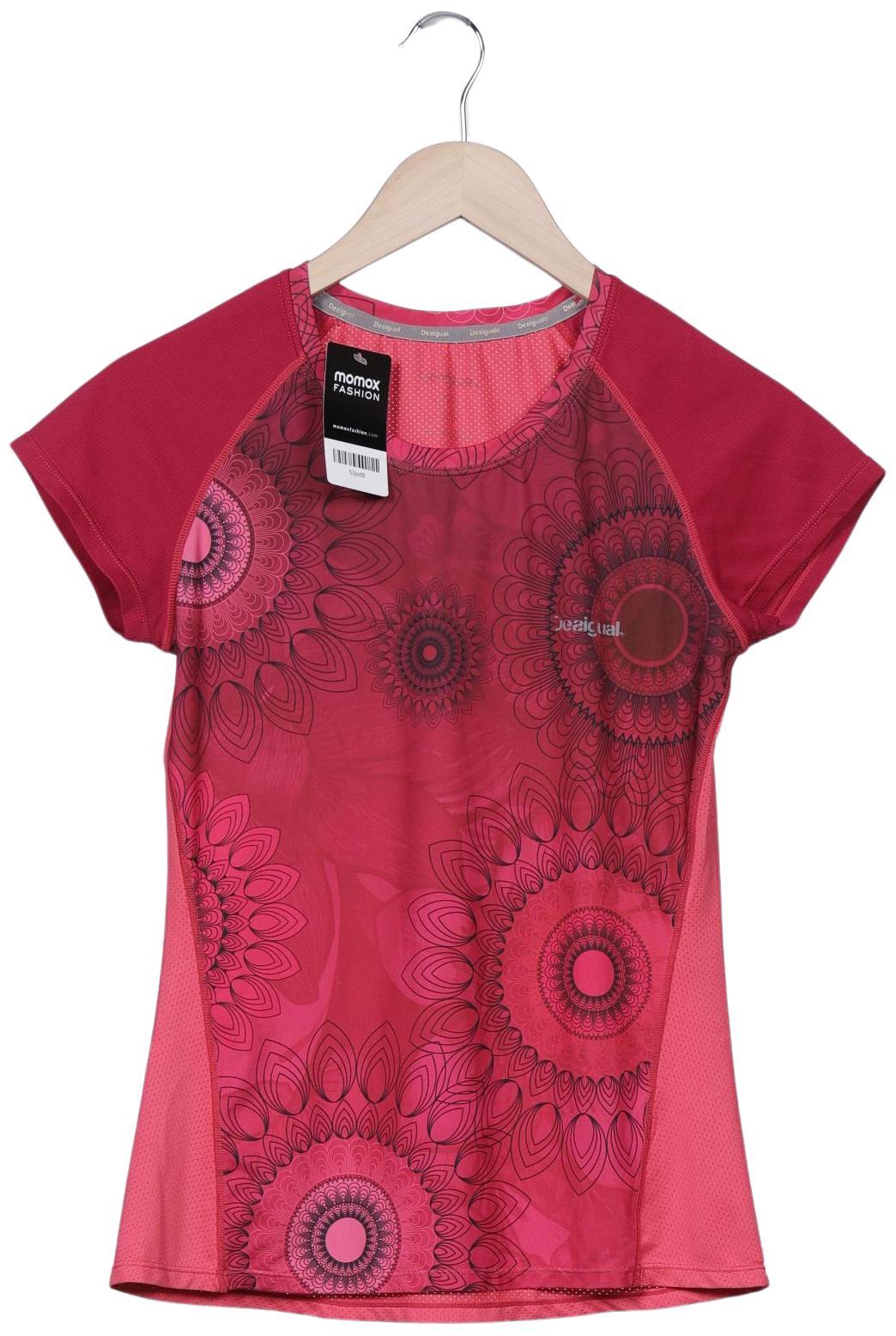 

Desigual Damen T-Shirt, rot, Gr. 36