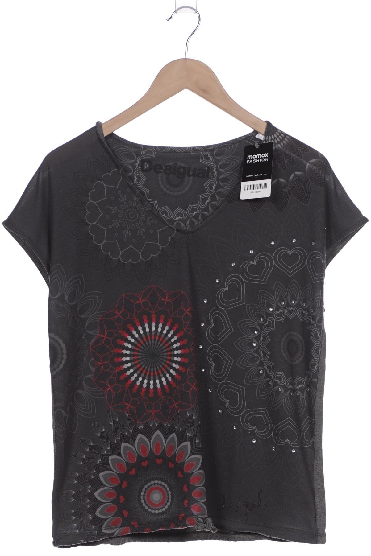 

Desigual Damen T-Shirt, grau, Gr. 38