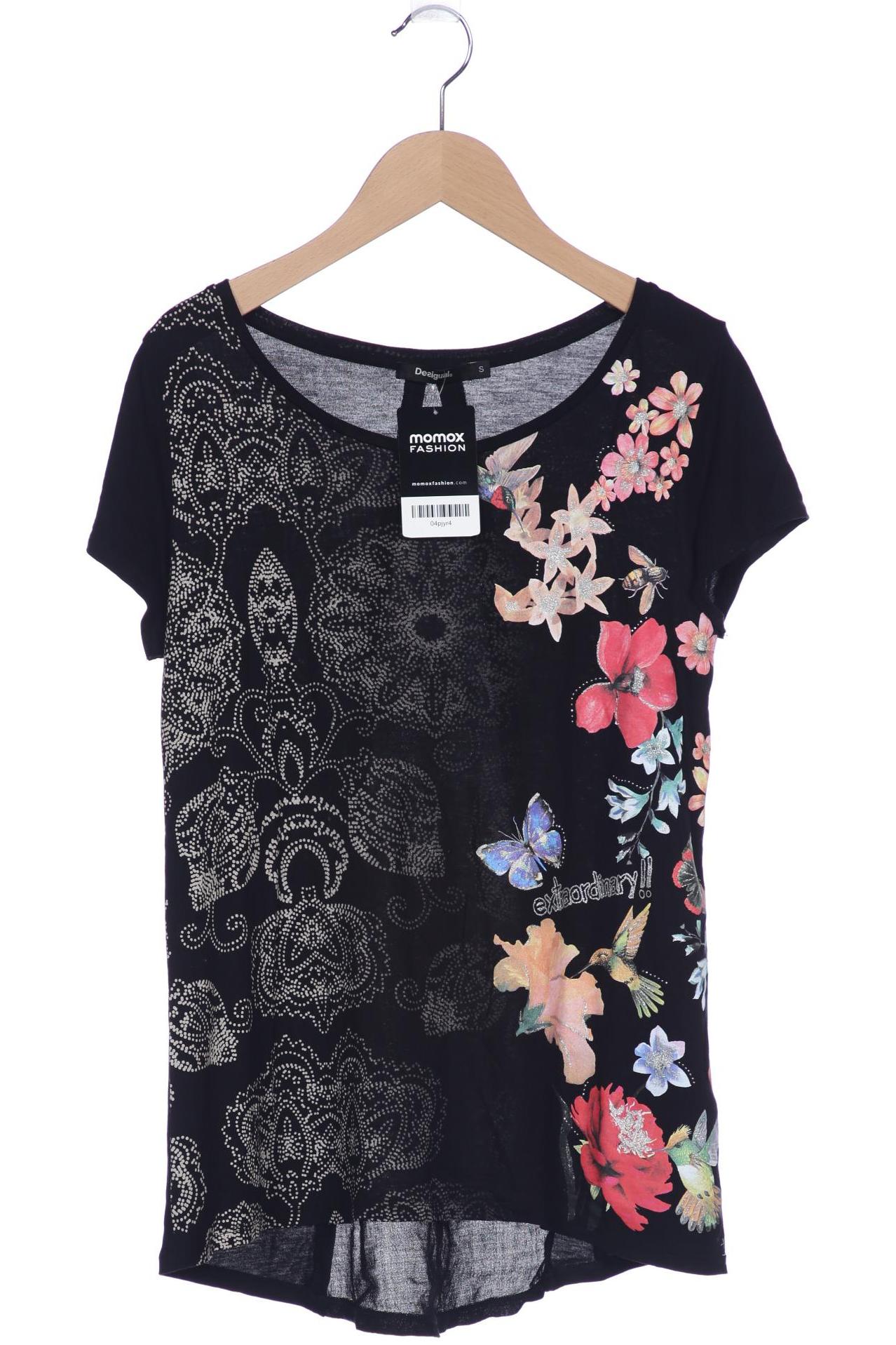 

Desigual Damen T-Shirt, schwarz, Gr. 36