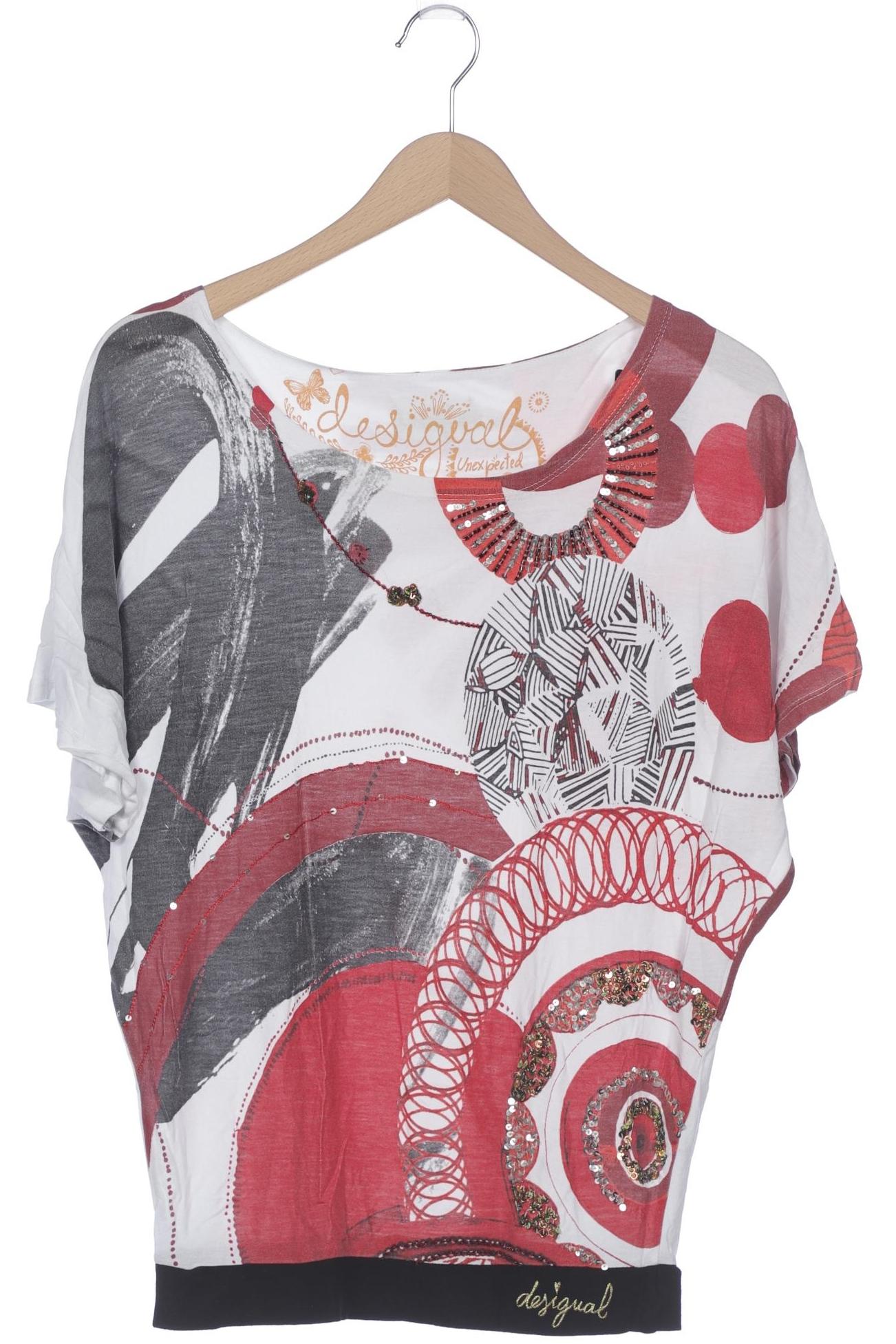 

Desigual Damen T-Shirt, mehrfarbig, Gr. 36