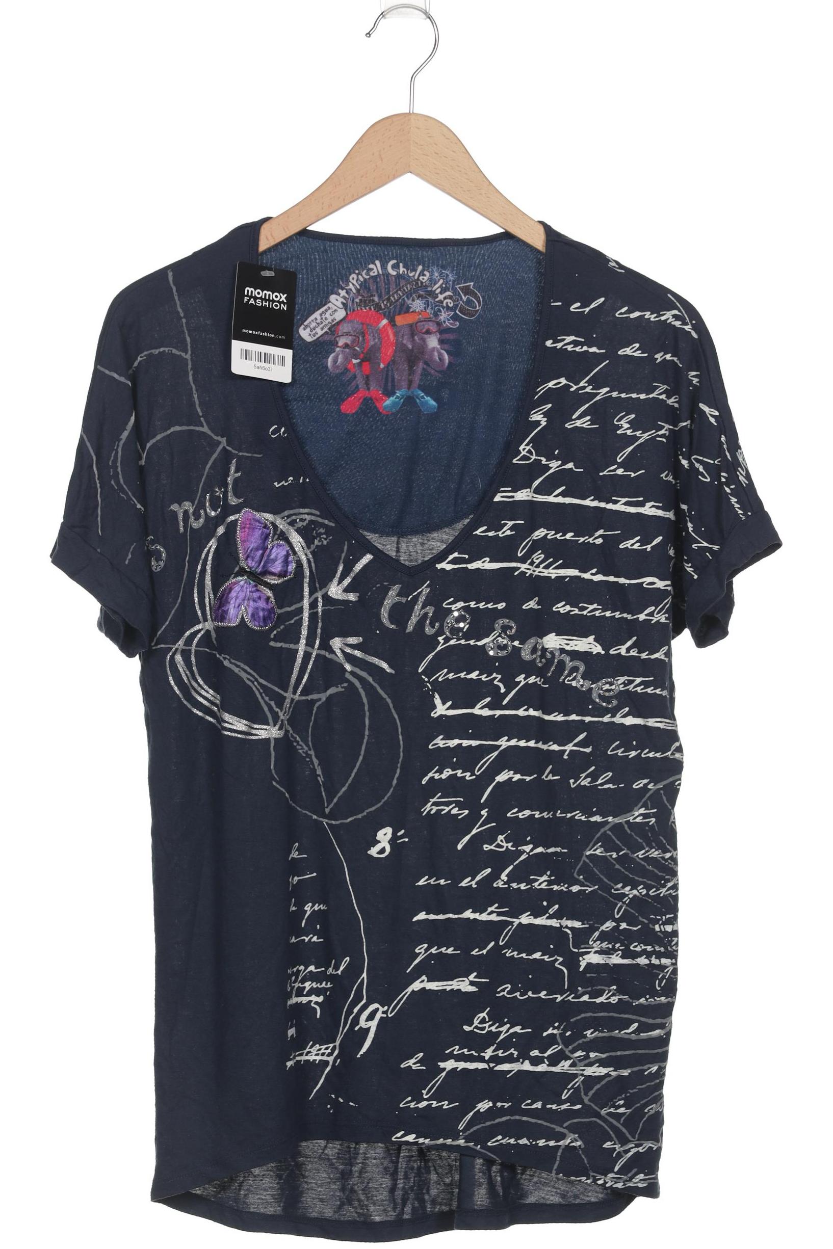 

Desigual Damen T-Shirt, marineblau, Gr. 44