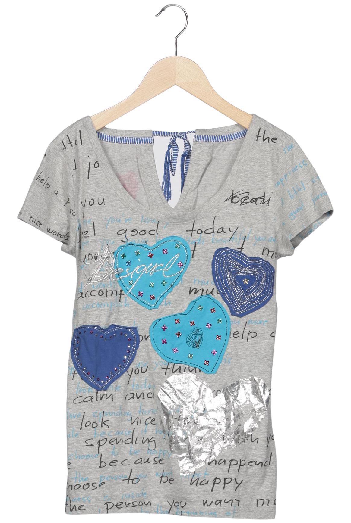 

Desigual Damen T-Shirt, mehrfarbig, Gr. 36