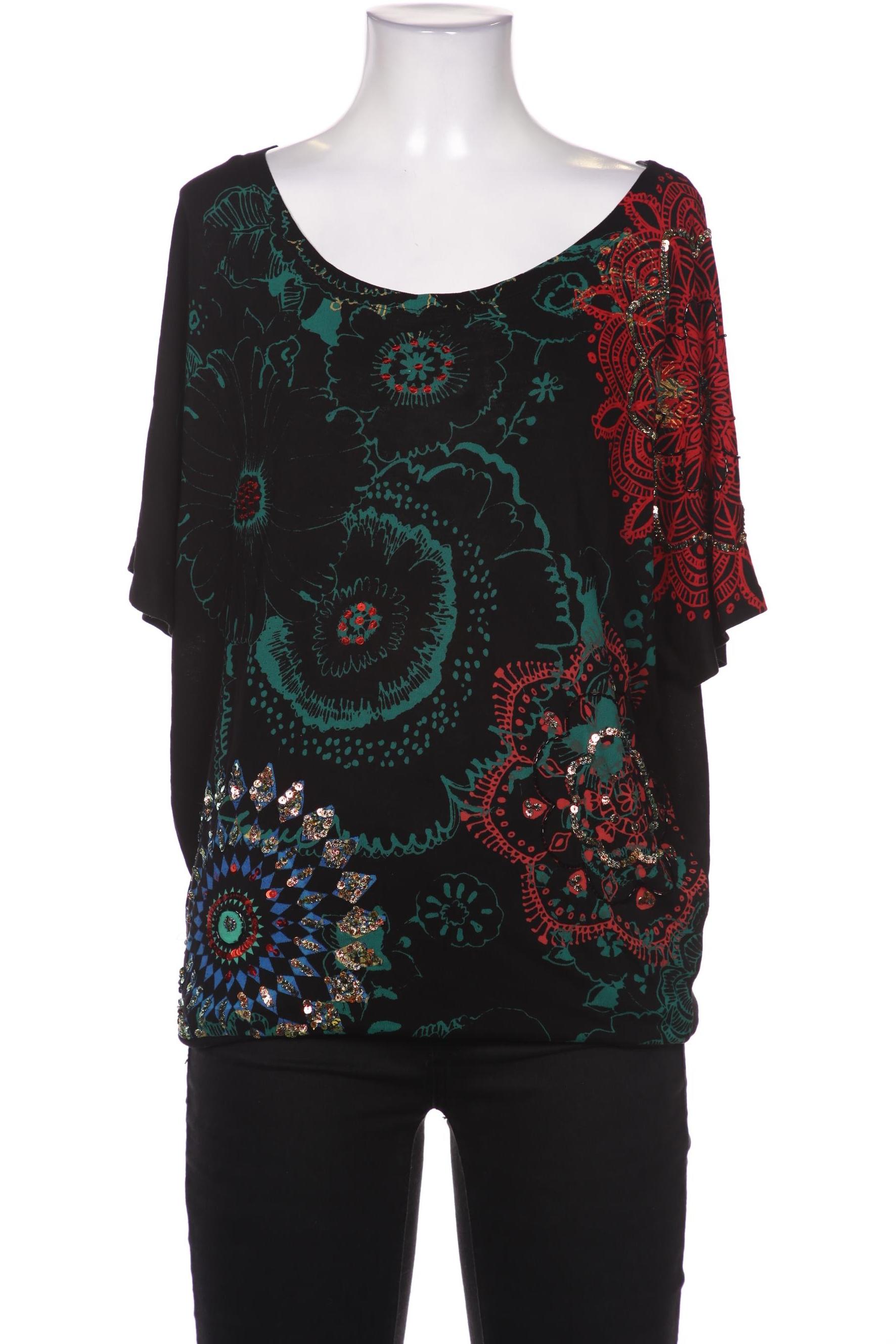 

Desigual Damen T-Shirt, schwarz, Gr. 36