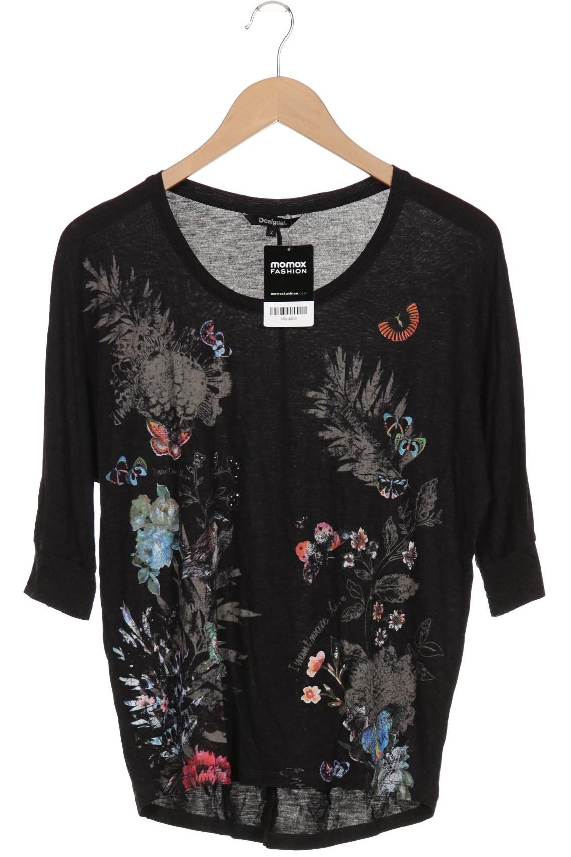 

Desigual Damen T-Shirt, schwarz, Gr. 36