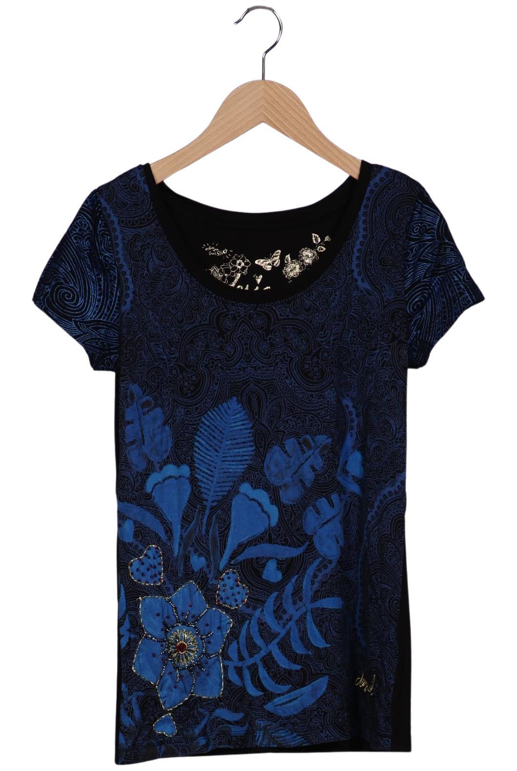 

Desigual Damen T-Shirt, schwarz, Gr. 38