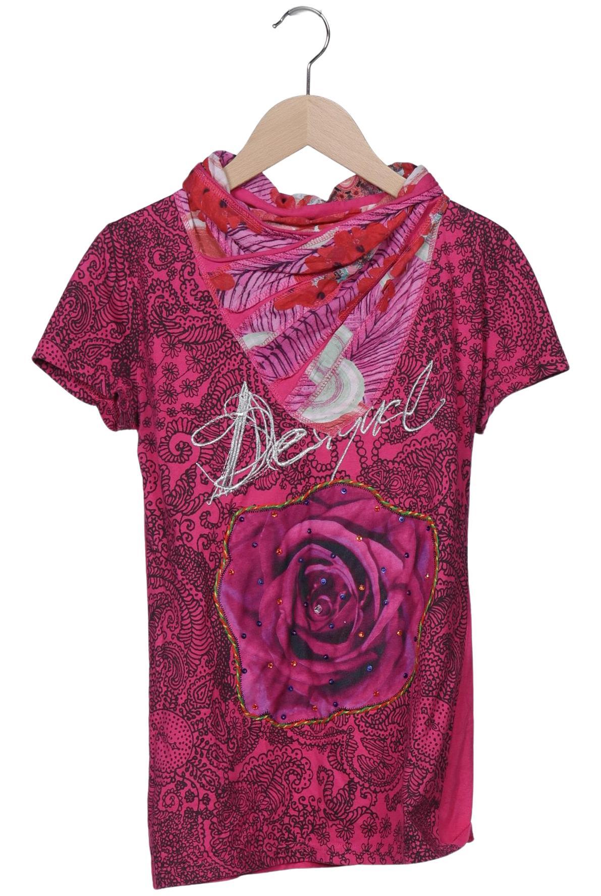 

Desigual Damen T-Shirt, pink, Gr. 36