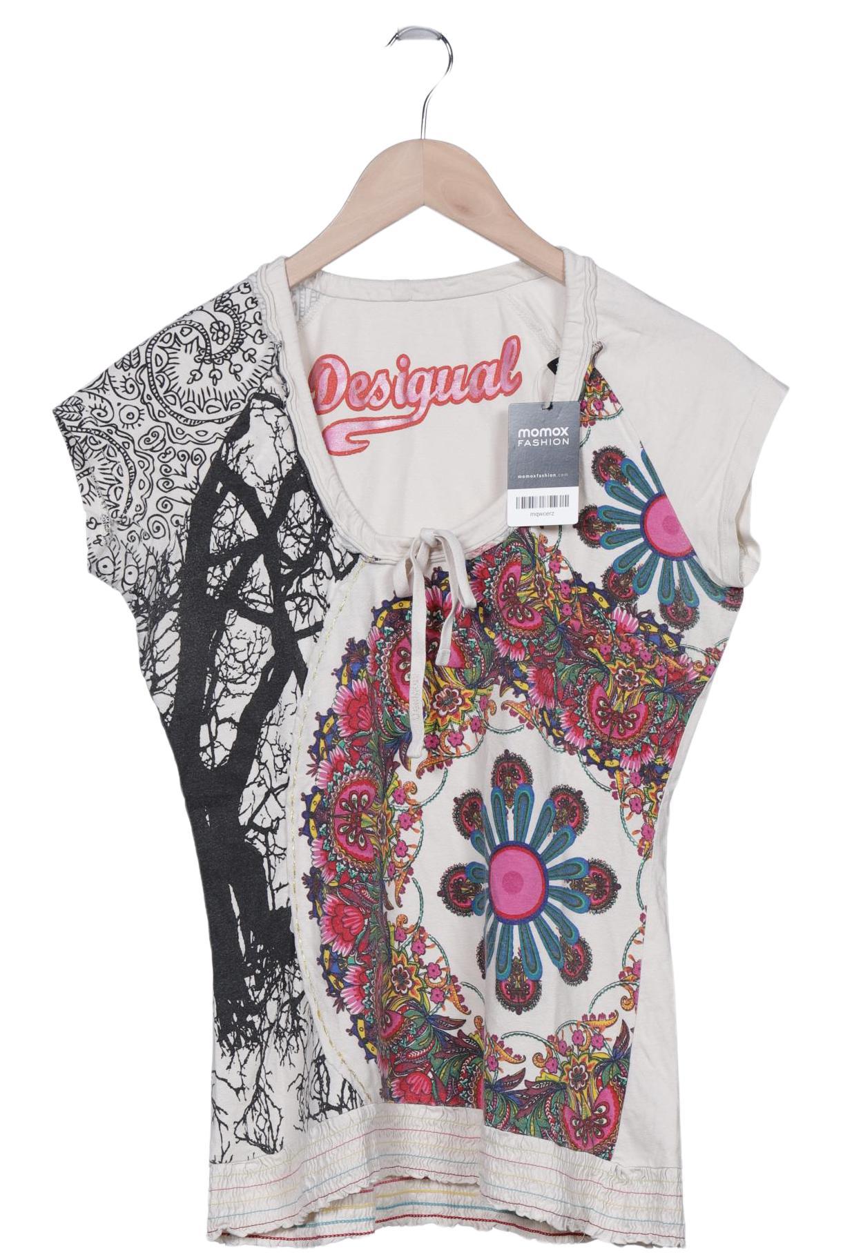 

Desigual Damen T-Shirt, beige, Gr. 42