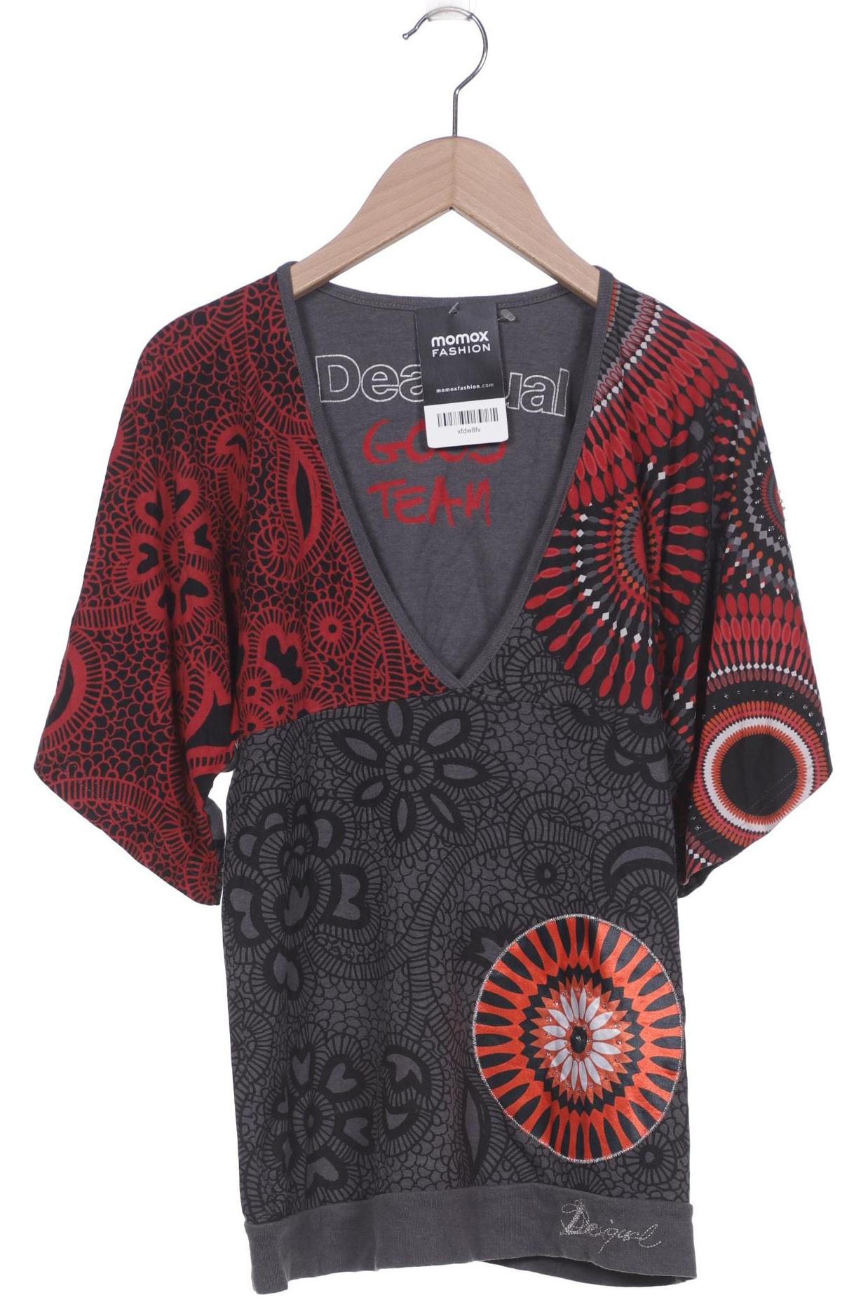 

Desigual Damen T-Shirt, grau, Gr. 38