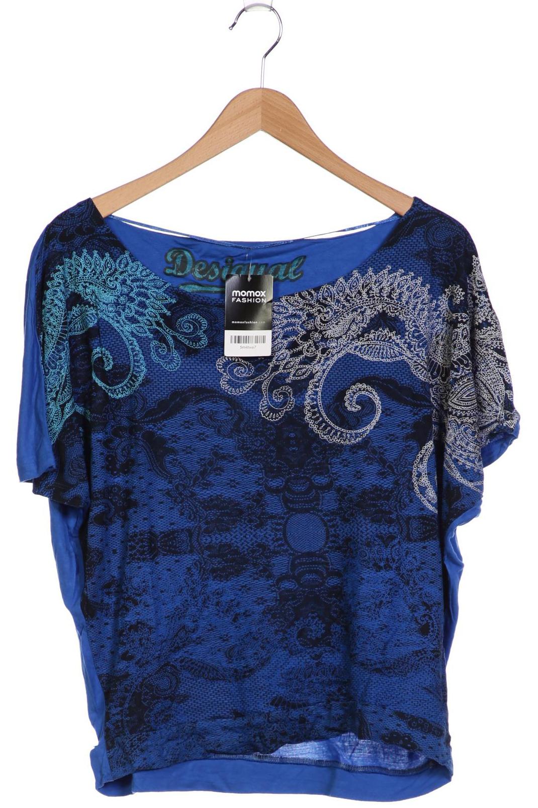 

Desigual Damen T-Shirt, blau, Gr. 42