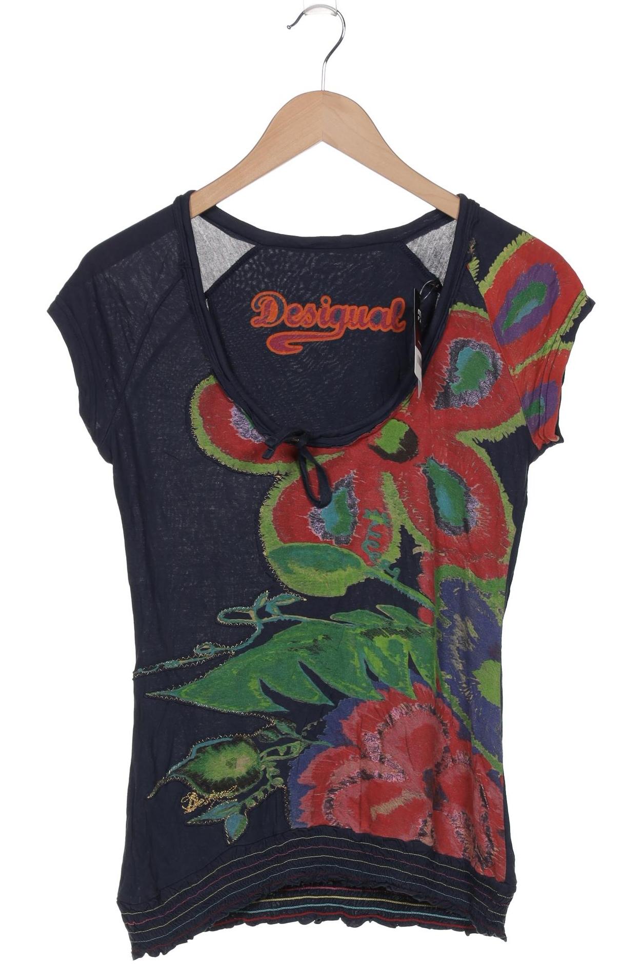 Thumbnail - Desigual Damen T-Shirt, marineblau, Gr. 36