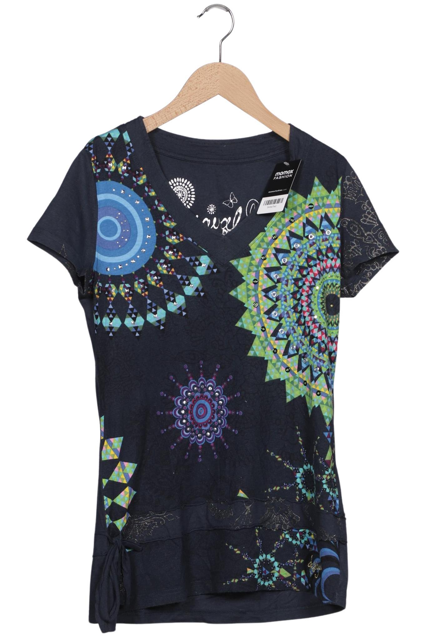 

Desigual Damen T-Shirt, marineblau, Gr. 42