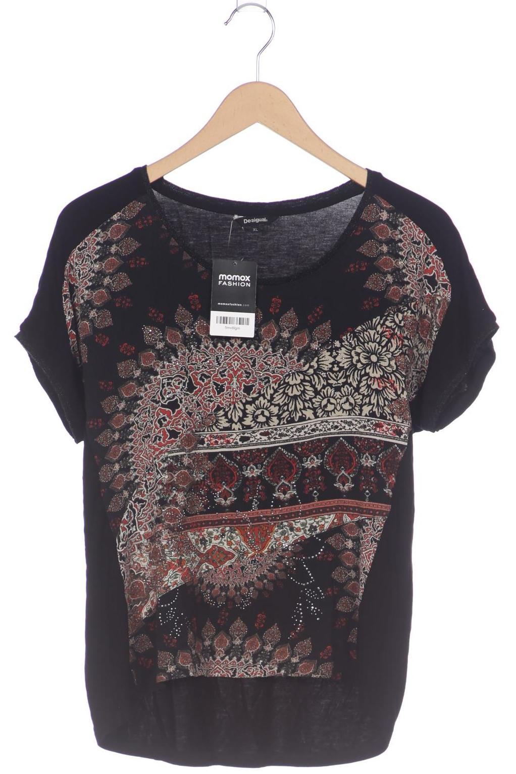 

Desigual Damen T-Shirt, schwarz, Gr. 44