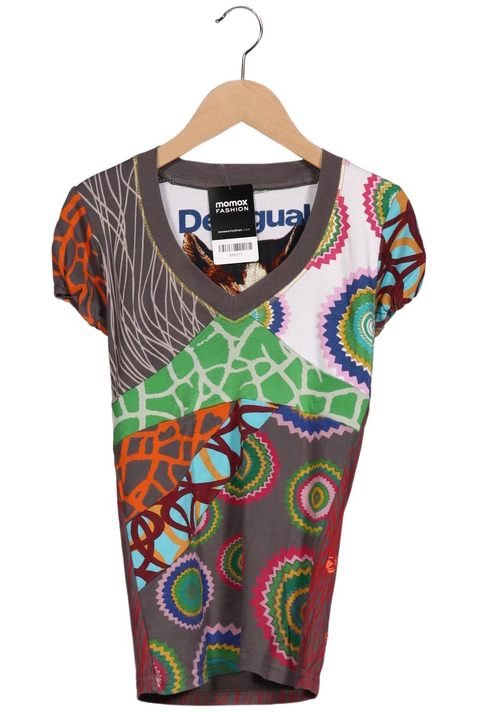 

Desigual Damen T-Shirt, mehrfarbig, Gr. 36