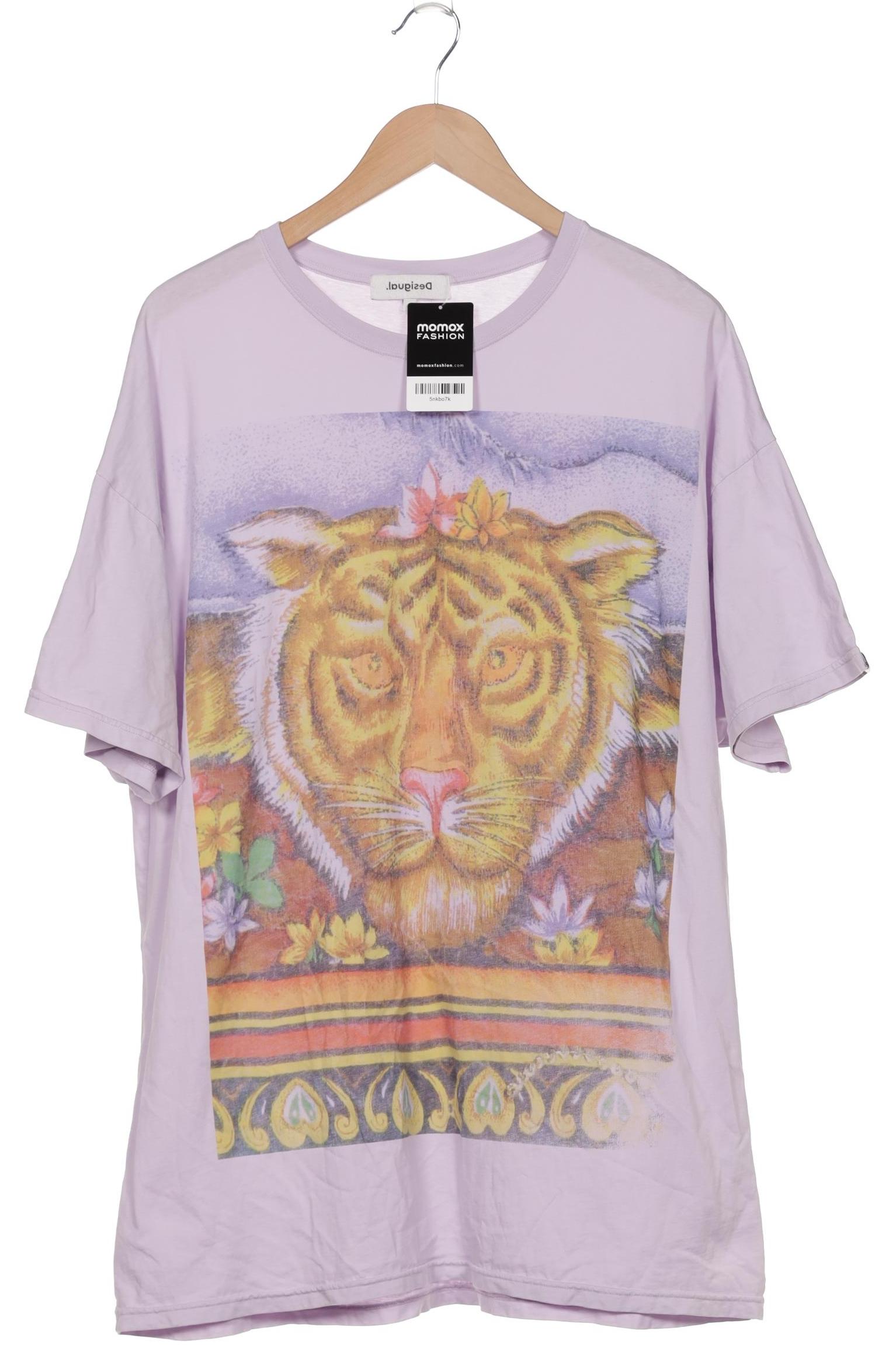 

Desigual Damen T-Shirt, flieder, Gr. uni