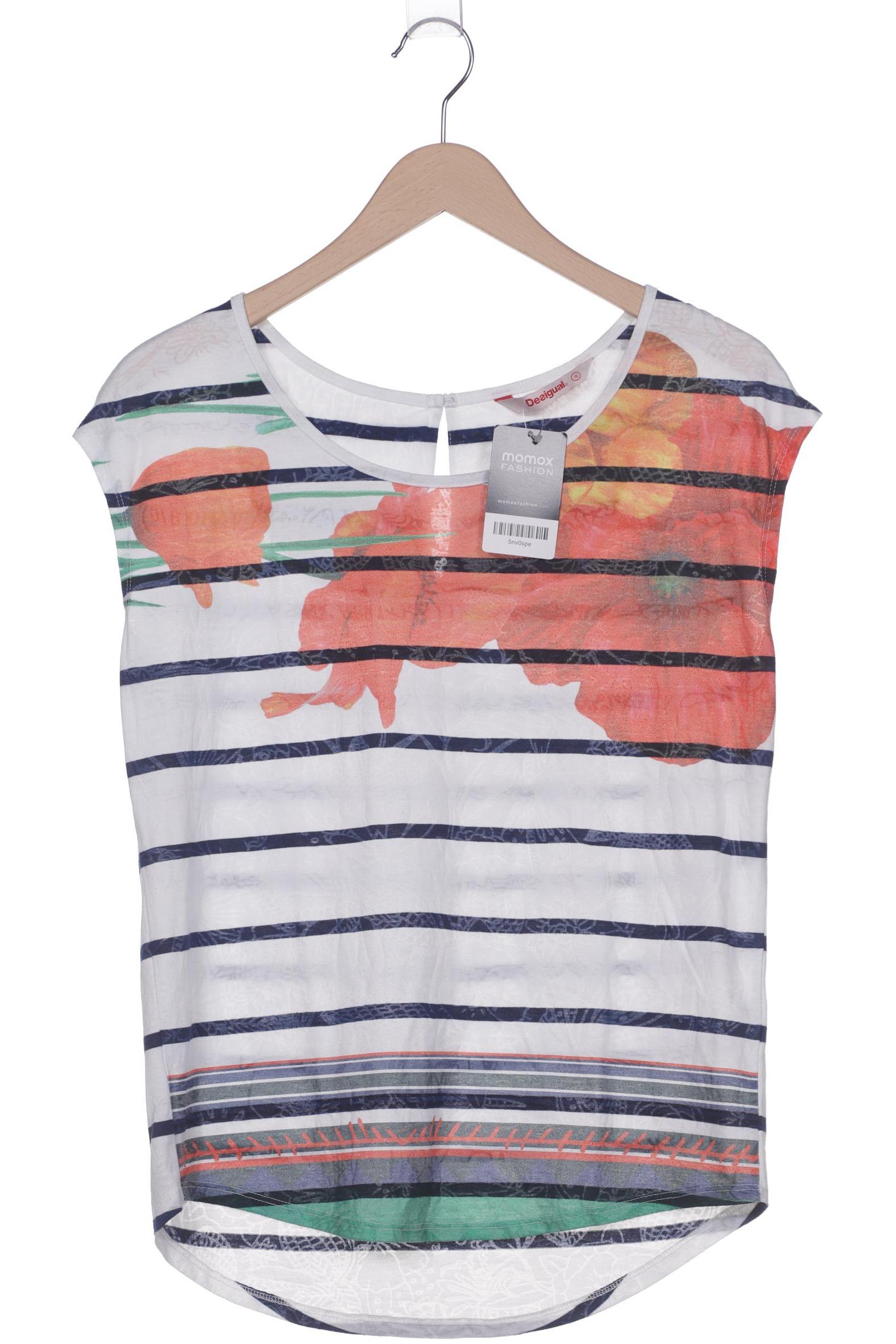 

Desigual Damen T-Shirt, weiß, Gr. 36