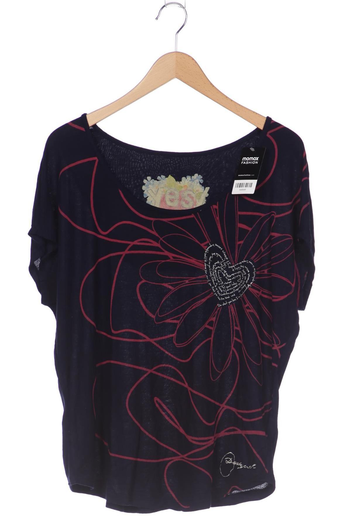 

Desigual Damen T-Shirt, marineblau