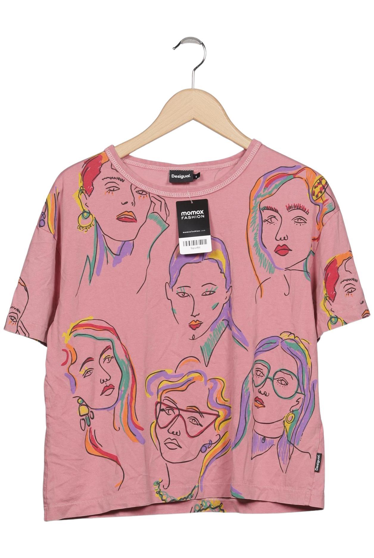 

Desigual Damen T-Shirt, pink, Gr. 36