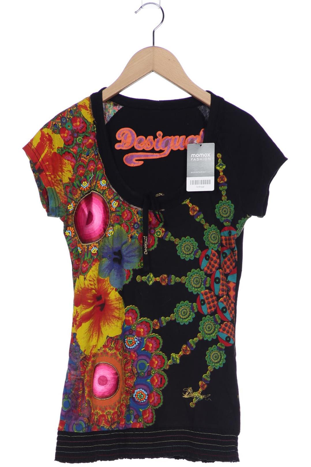 

Desigual Damen T-Shirt, schwarz, Gr. 36