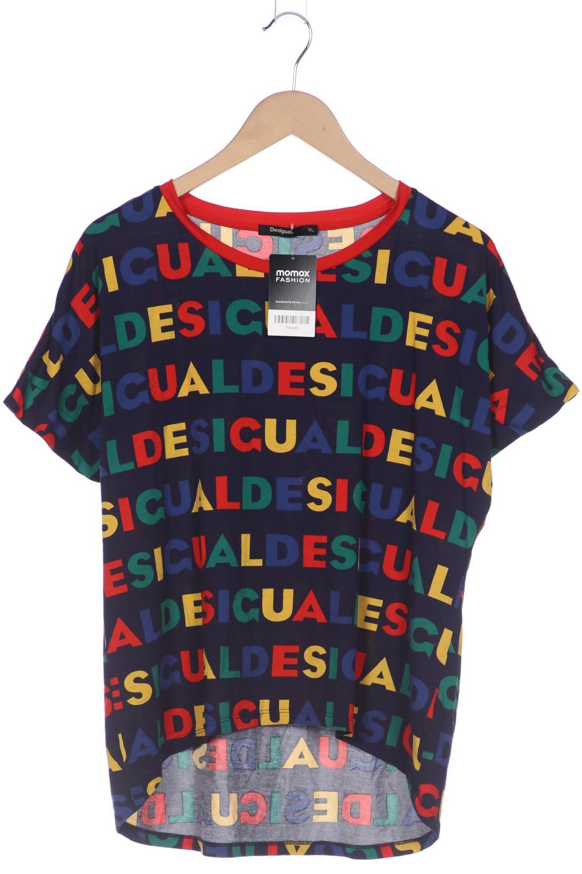 

Desigual Damen T-Shirt, marineblau, Gr. 44
