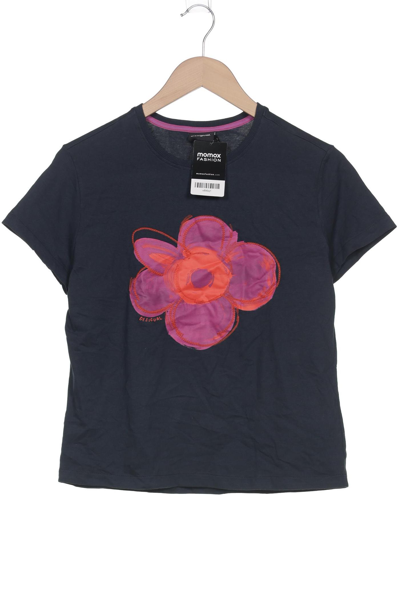 

Desigual Damen T-Shirt, marineblau, Gr. 42