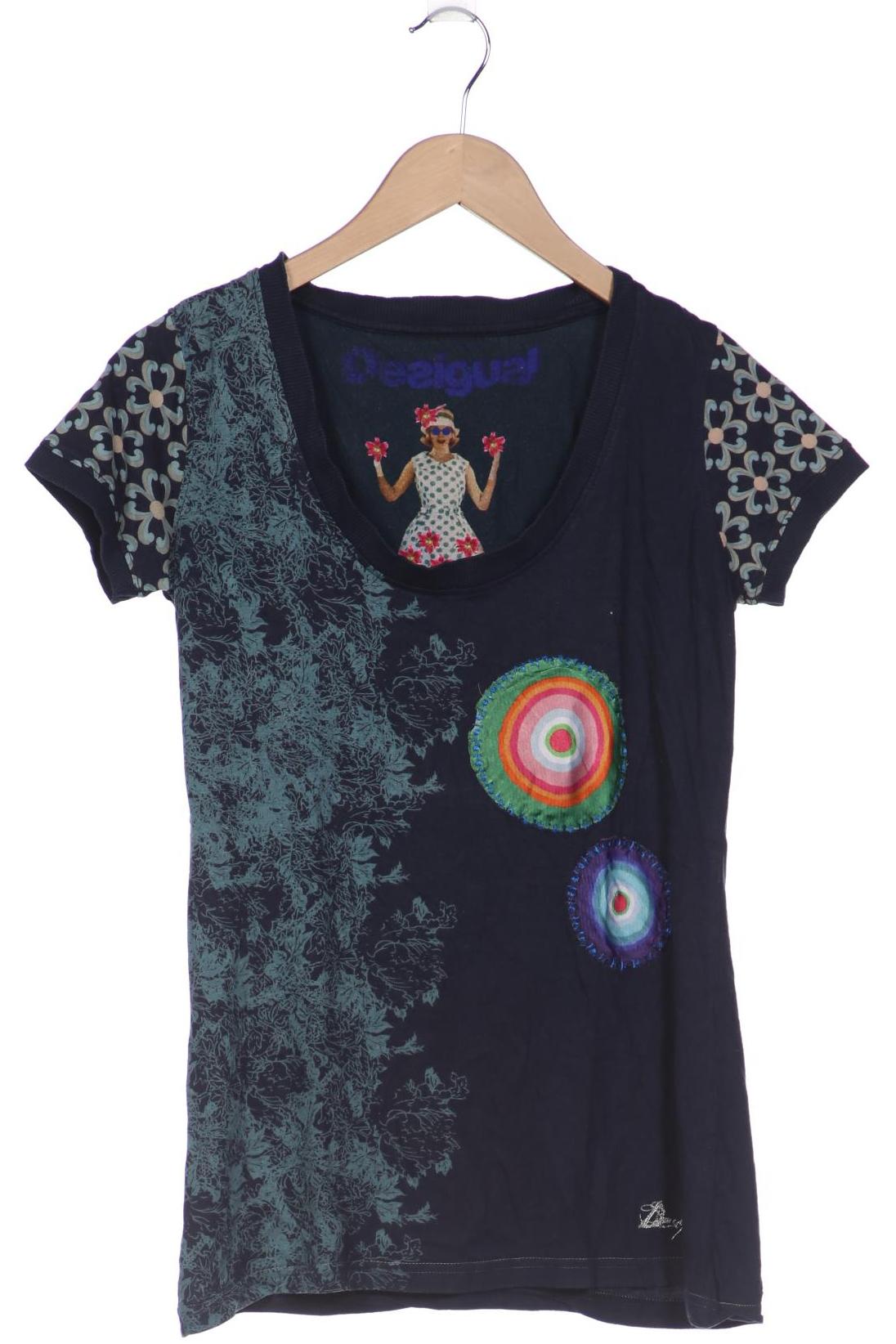 

Desigual Damen T-Shirt, marineblau, Gr. 42