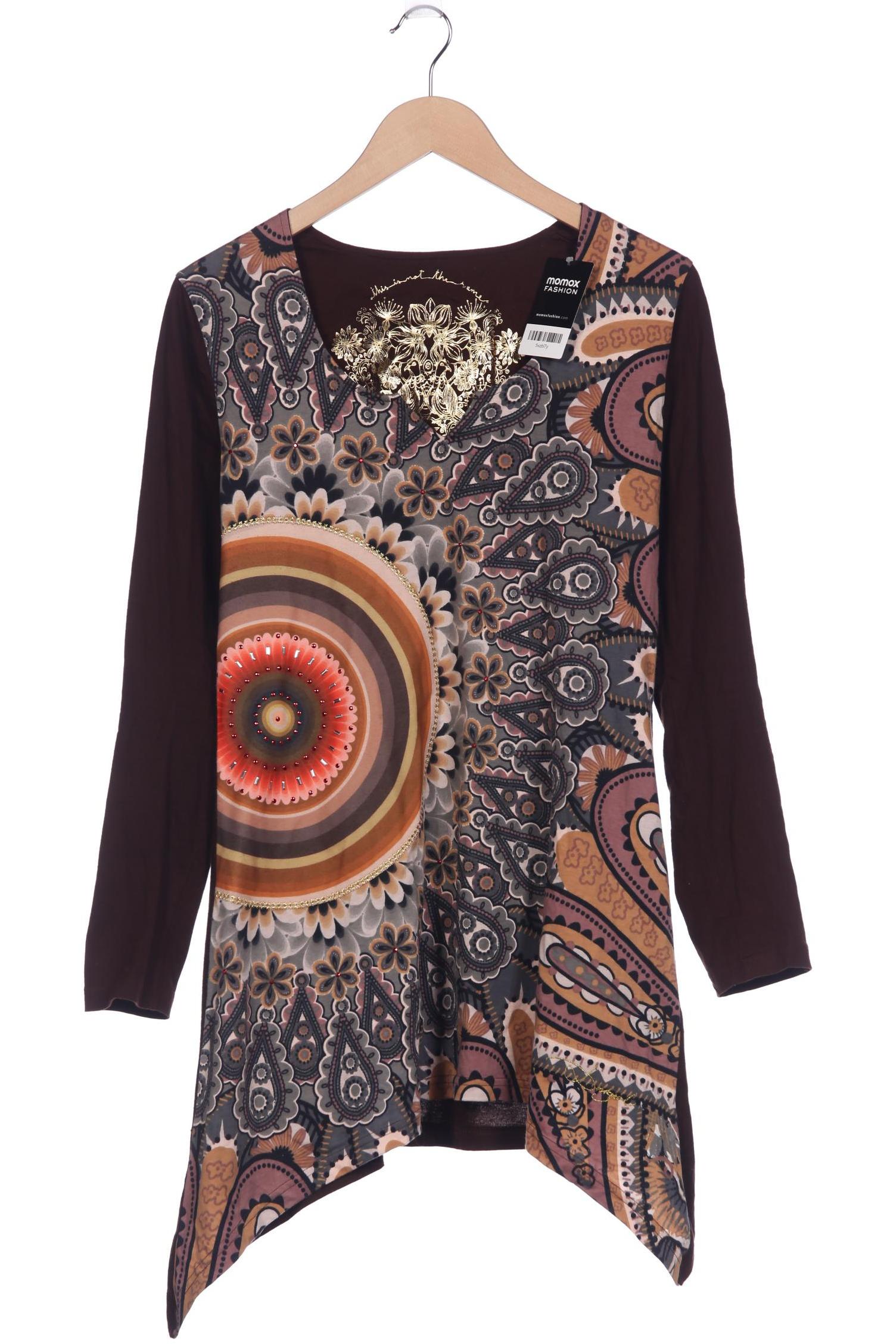 

Desigual Damen T-Shirt, braun, Gr. 44